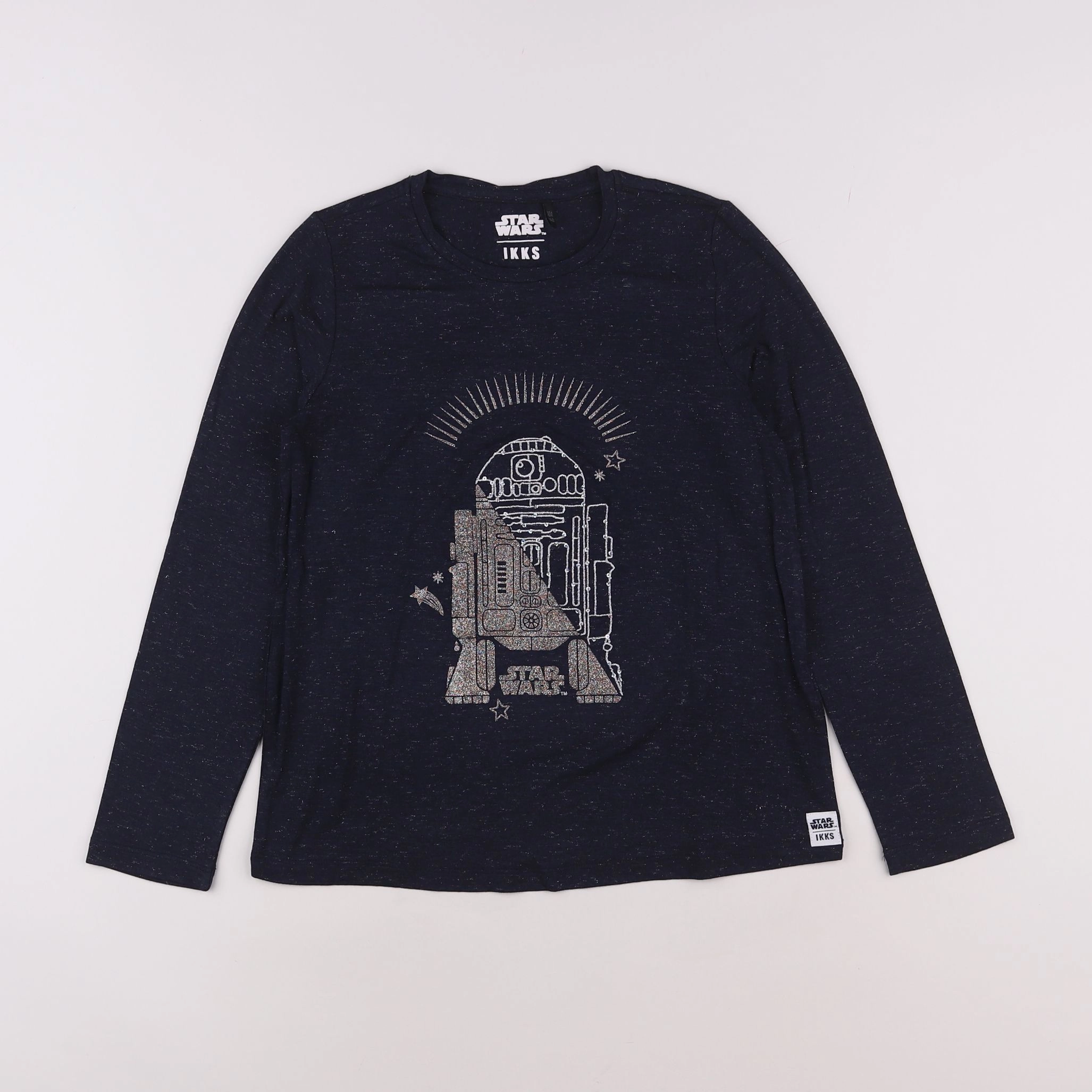 IKKS - tee-shirt gris - 10 ans