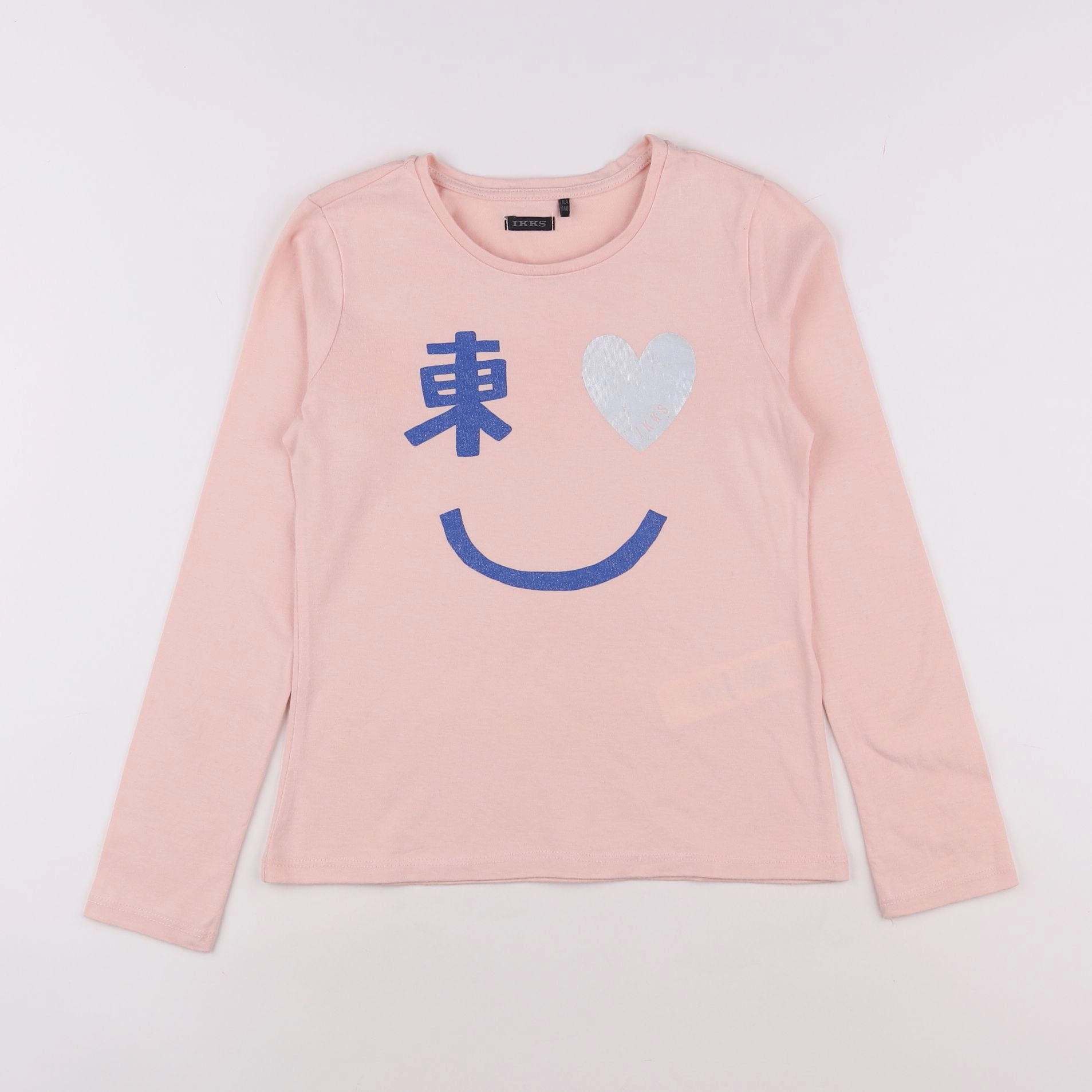IKKS - tee-shirt rose - 10 ans