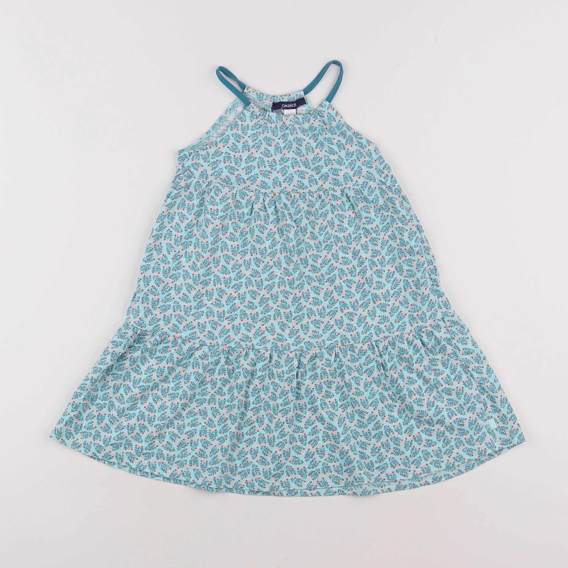 Okaidi - robe bleu - 4 ans