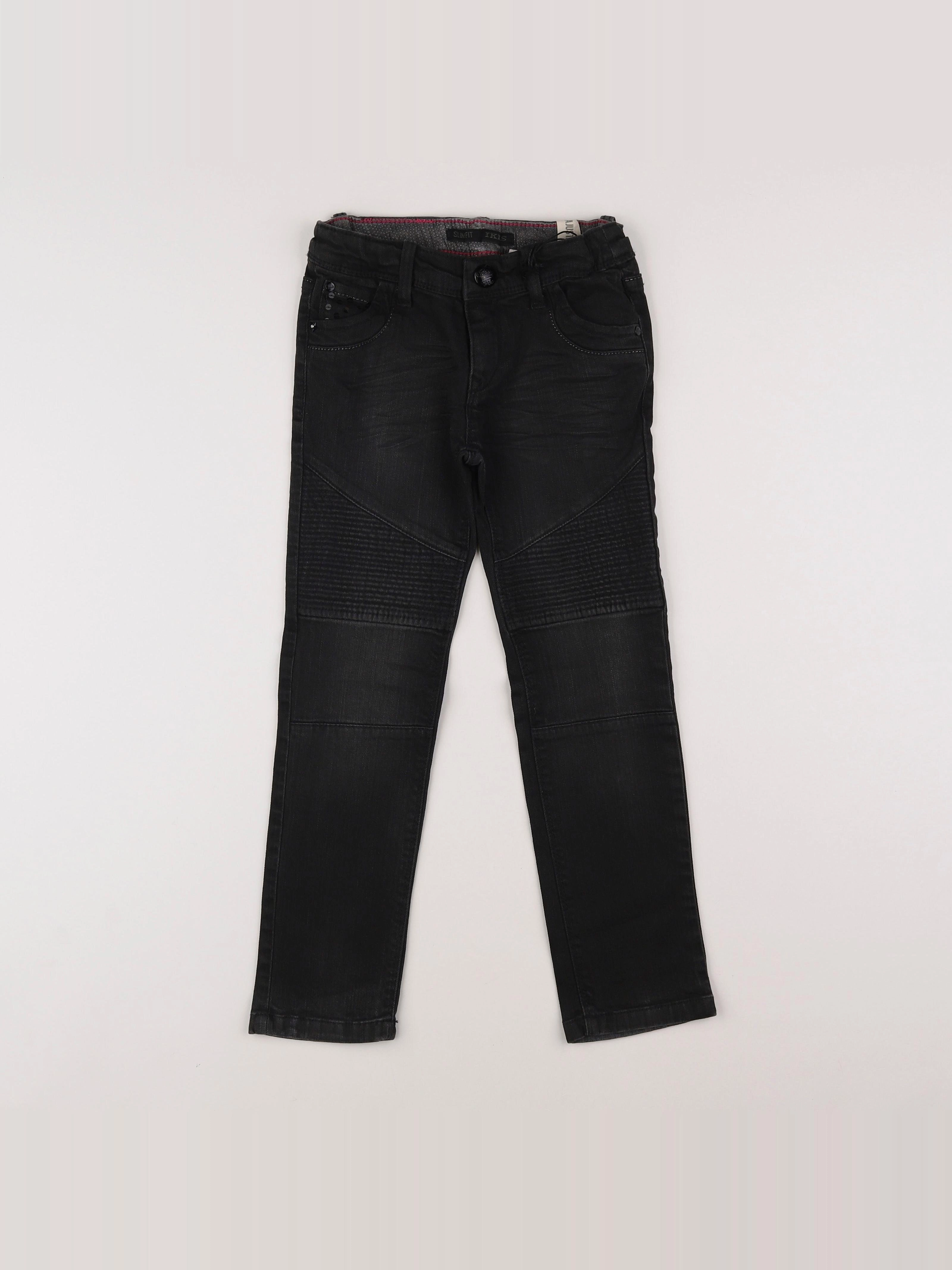 IKKS - jean noir - 6 ans