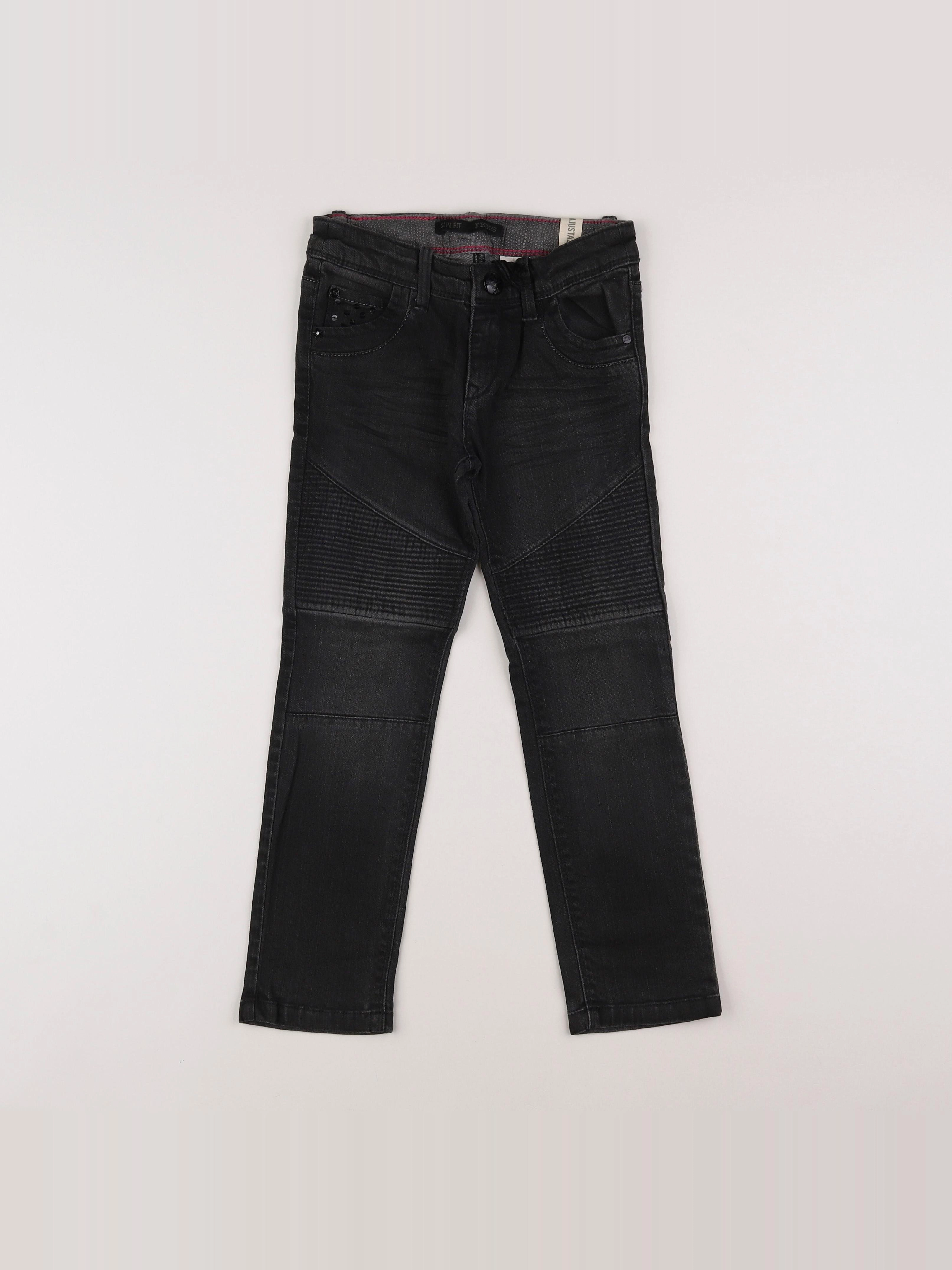 IKKS - jean noir - 6 ans