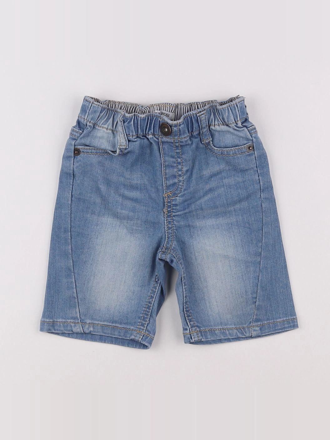 IKKS - short bleu - 12 mois