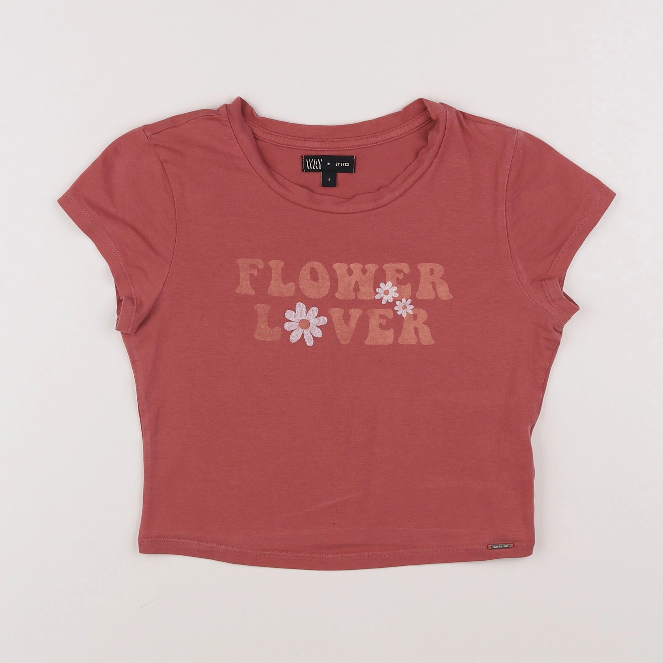 IKKS - tee-shirt rose - 14 ans