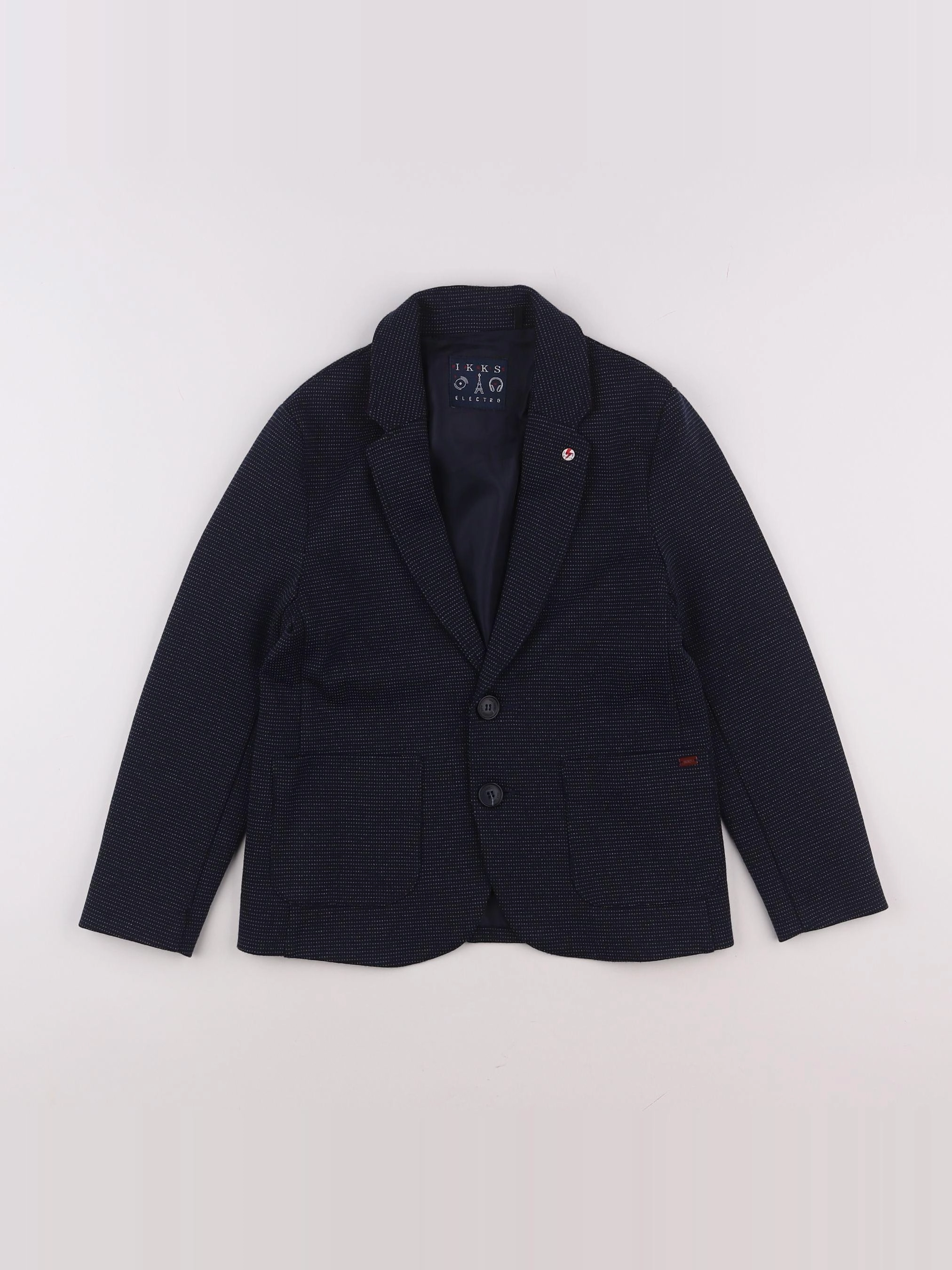 IKKS - veste bleu - 8 ans