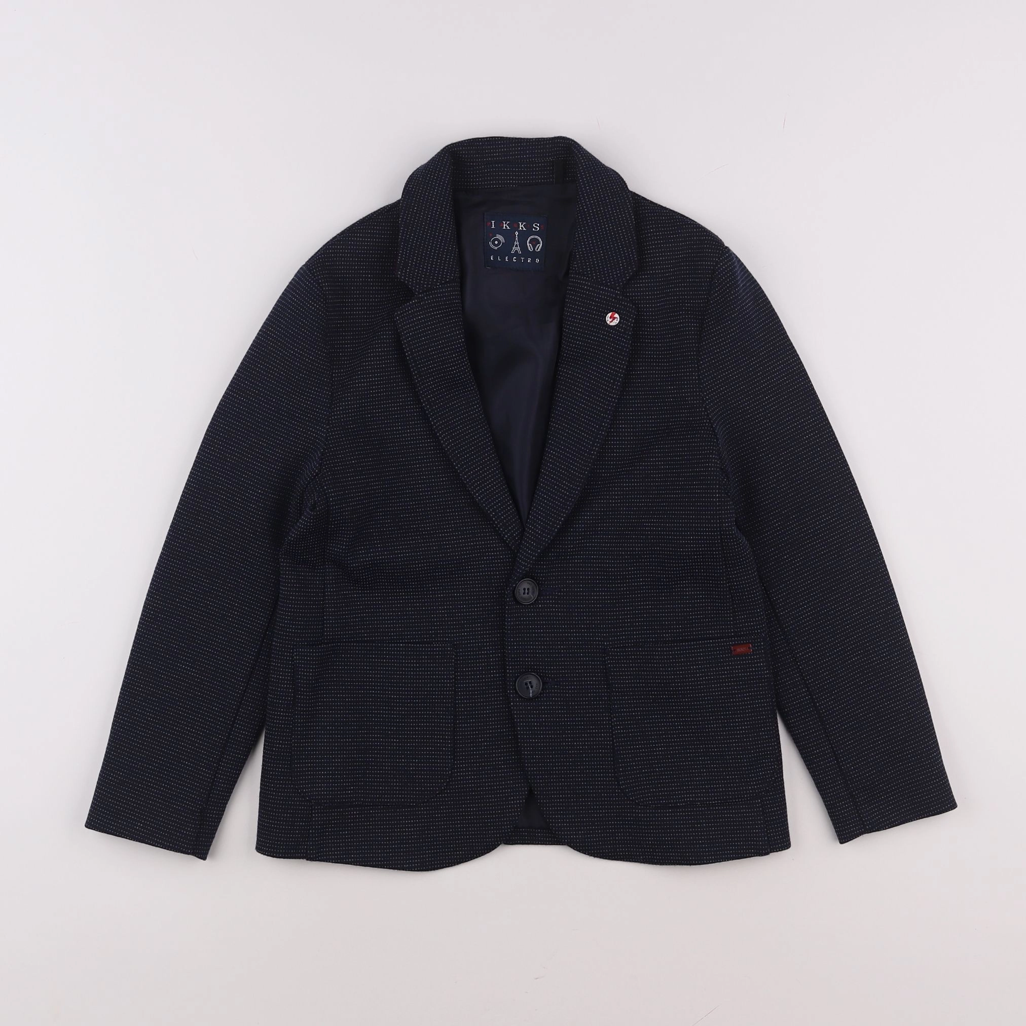 IKKS - veste bleu - 8 ans