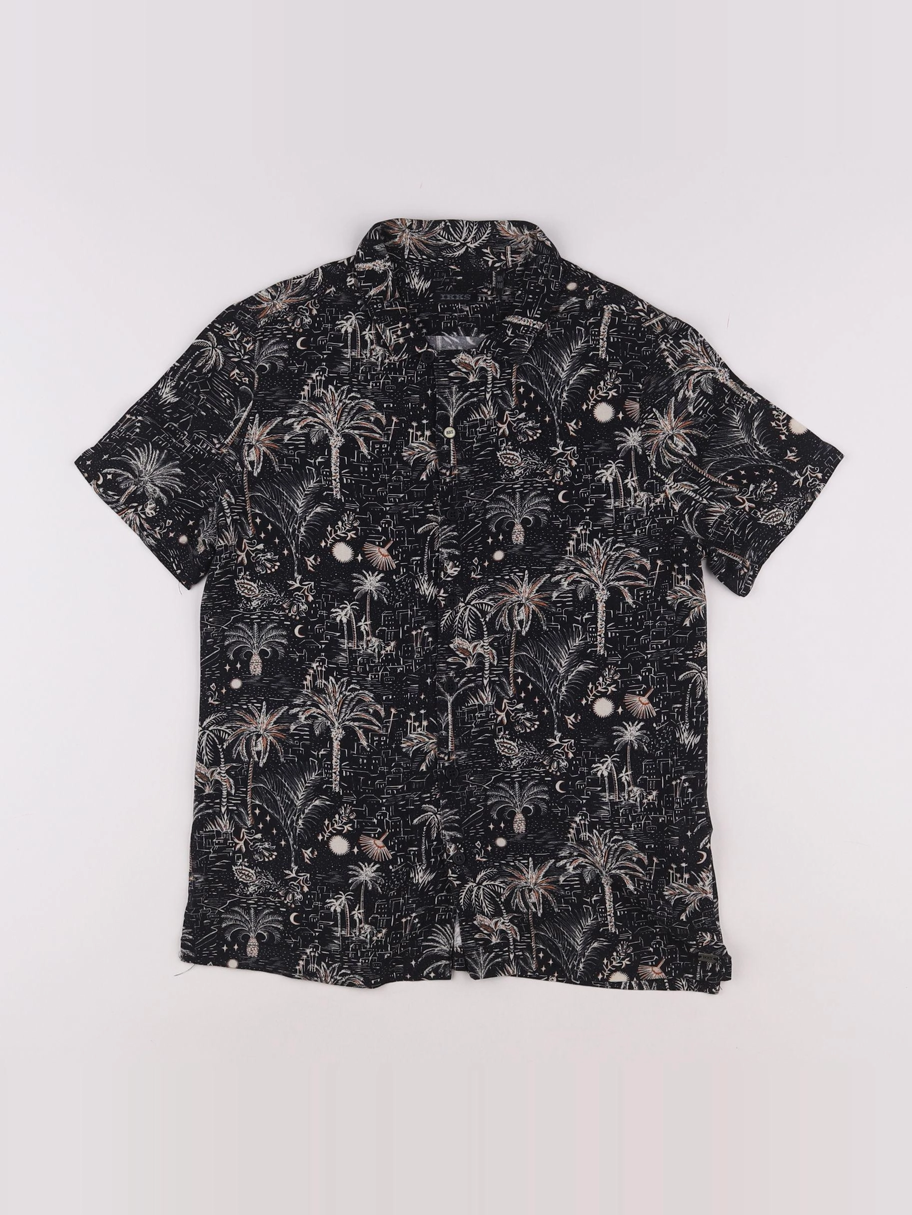 IKKS - chemise noir - 10 ans