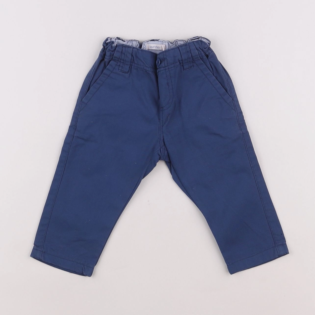 Boutchou - pantalon bleu - 6 mois