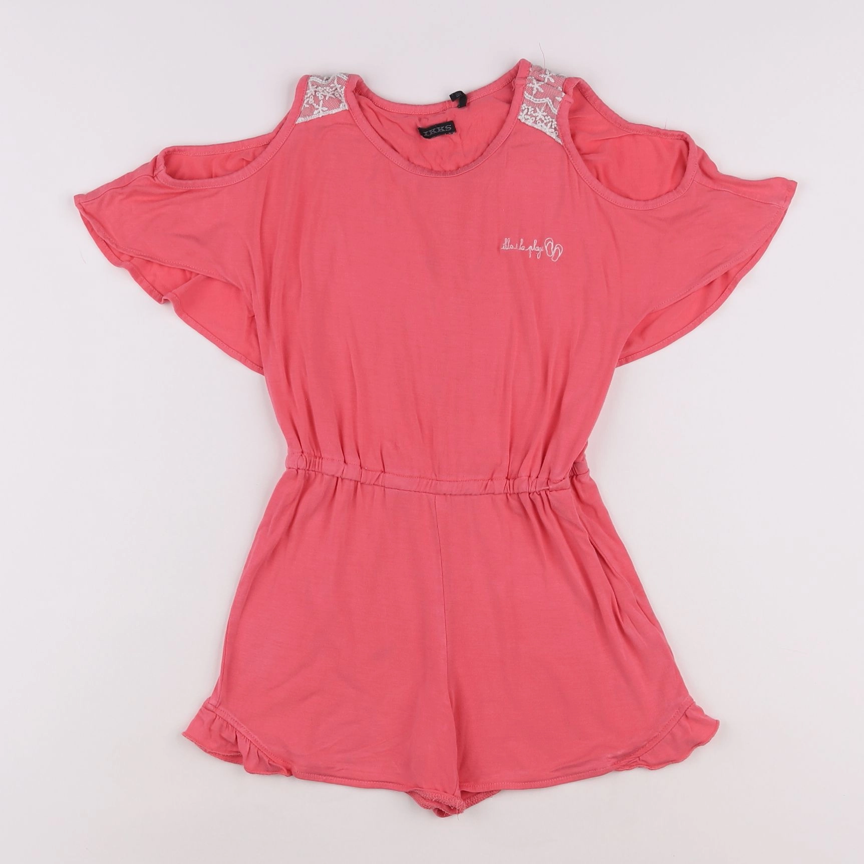 IKKS - combinaison rose - 6 ans
