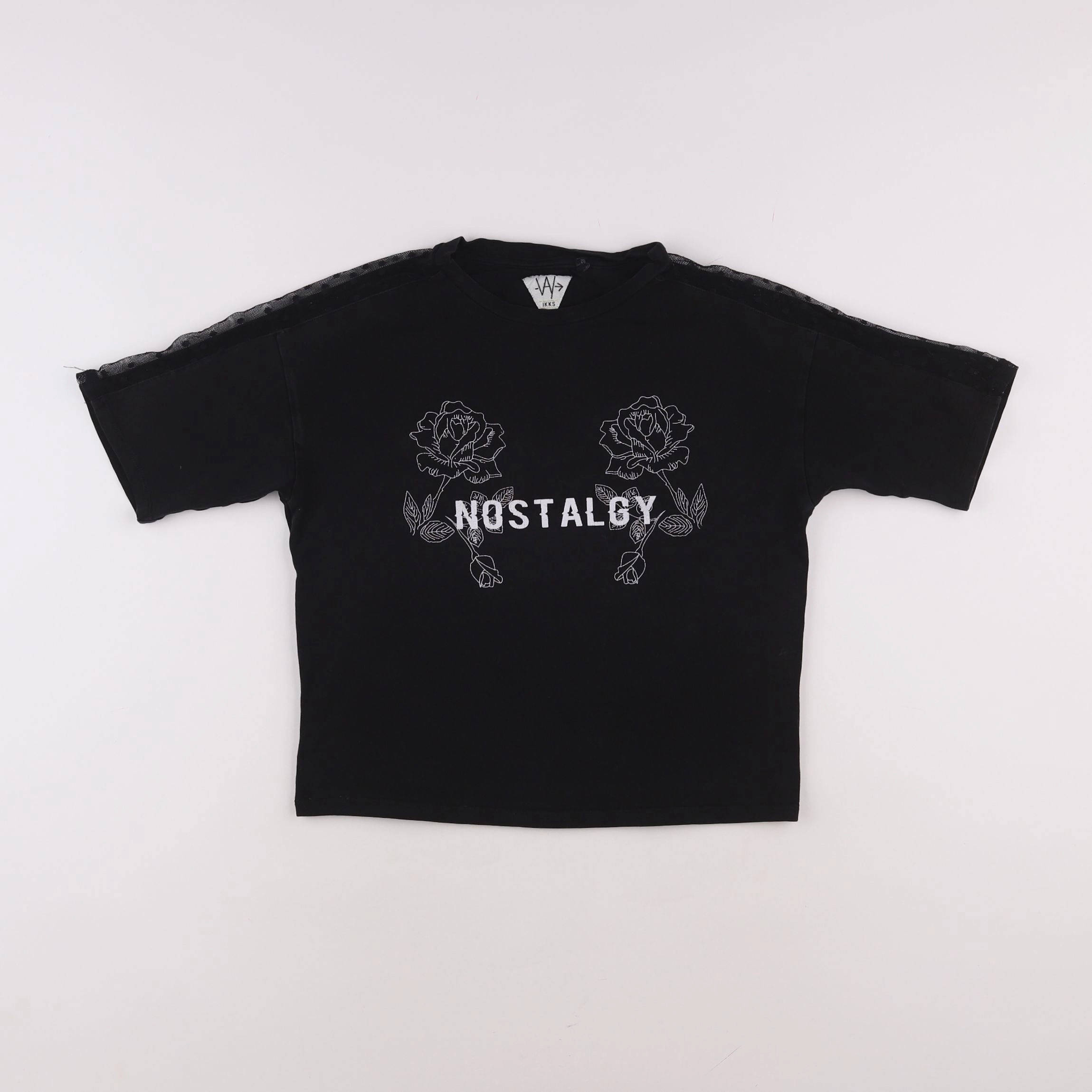 IKKS - tee-shirt noir - 12 ans