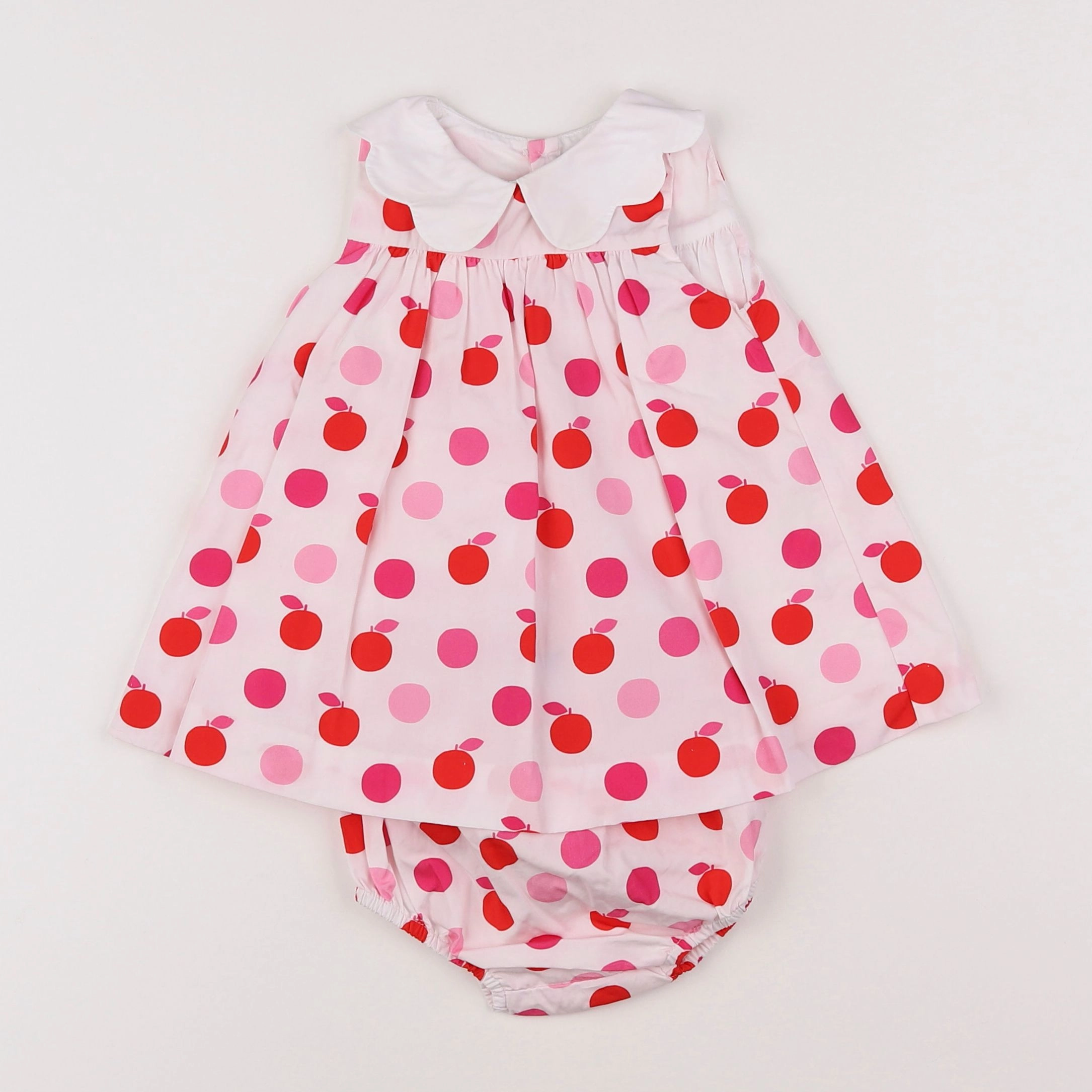Jacadi - robe rose - 6 mois