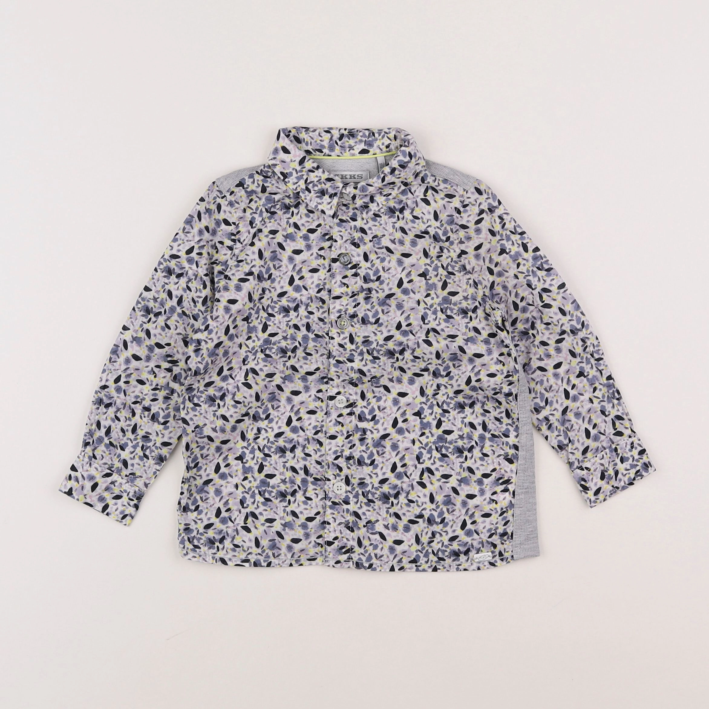 IKKS - chemise bleu - 2 ans