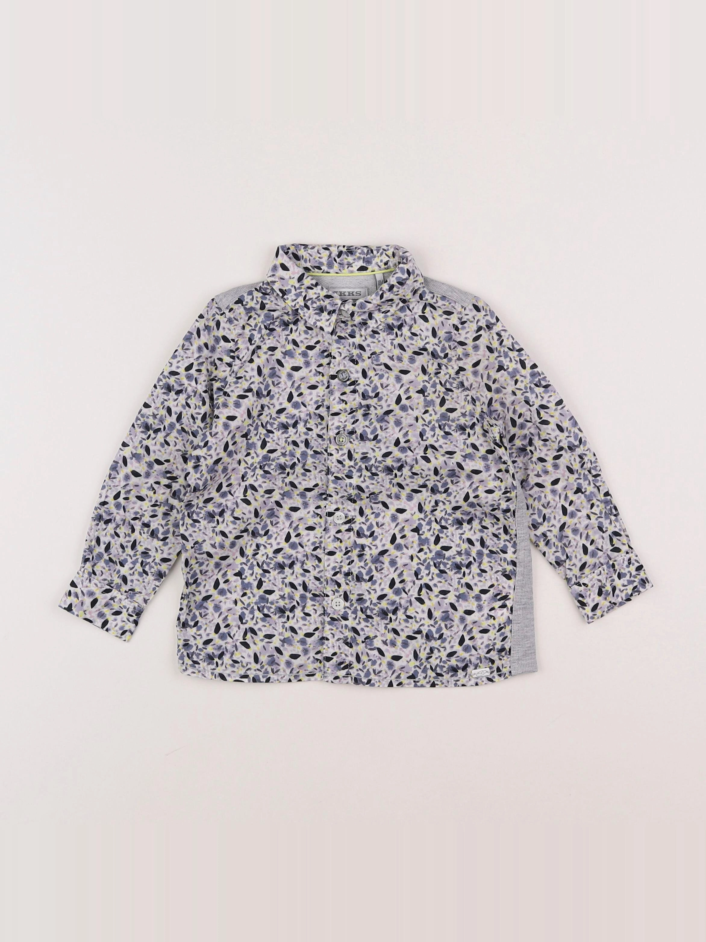 IKKS - chemise bleu - 8 ans