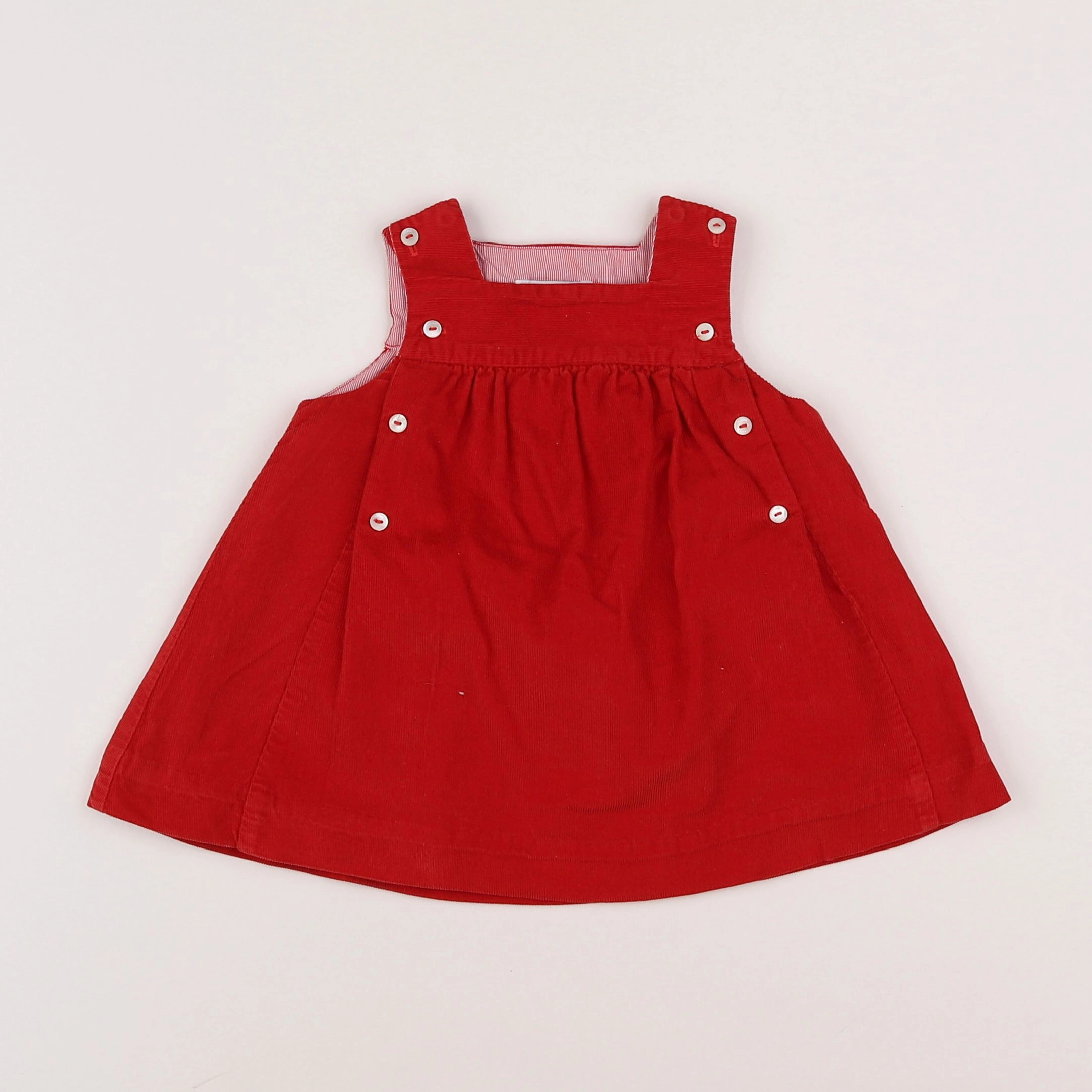Jacadi - robe rouge - 12 mois