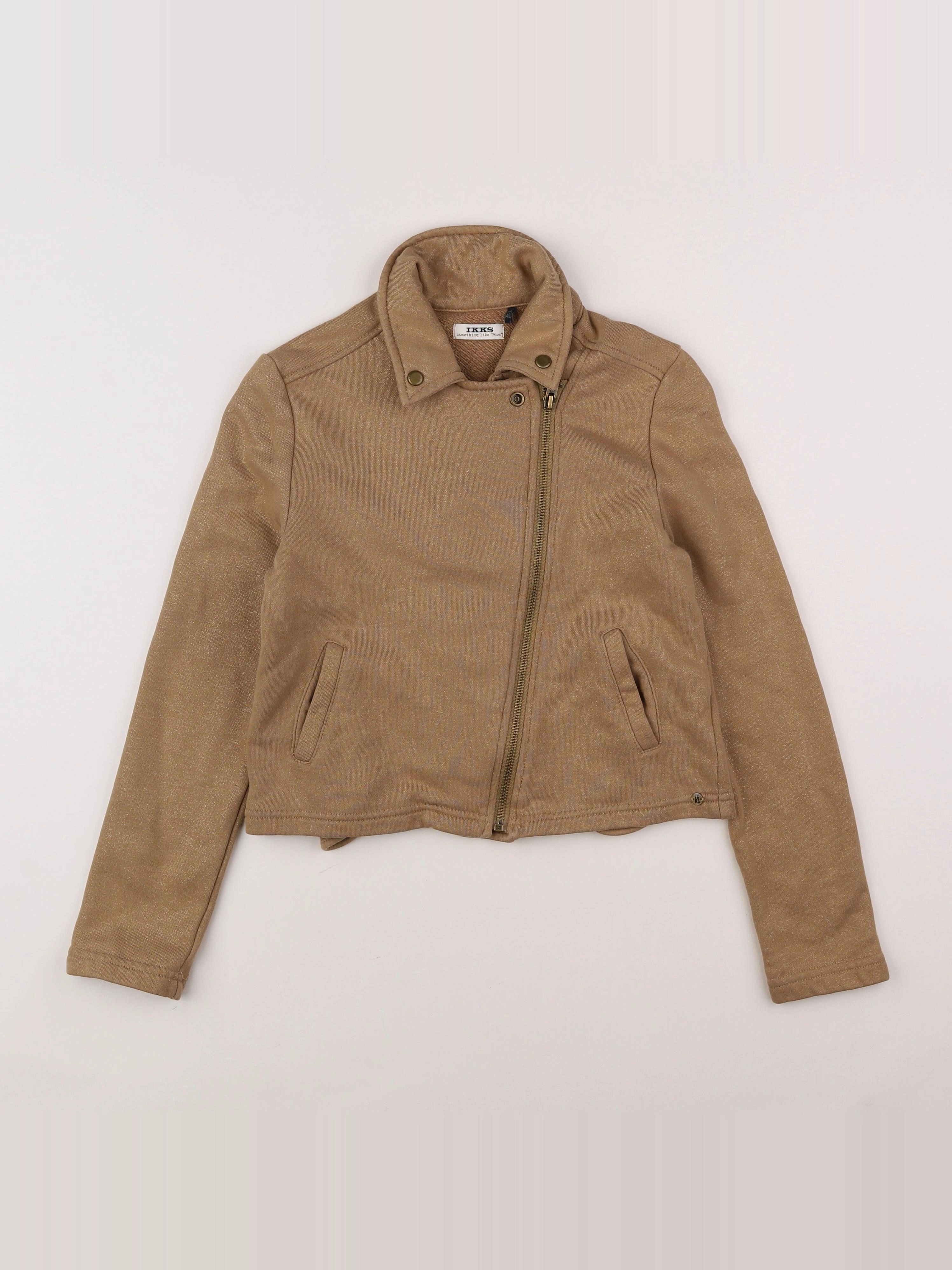 IKKS - veste marron - 10 ans