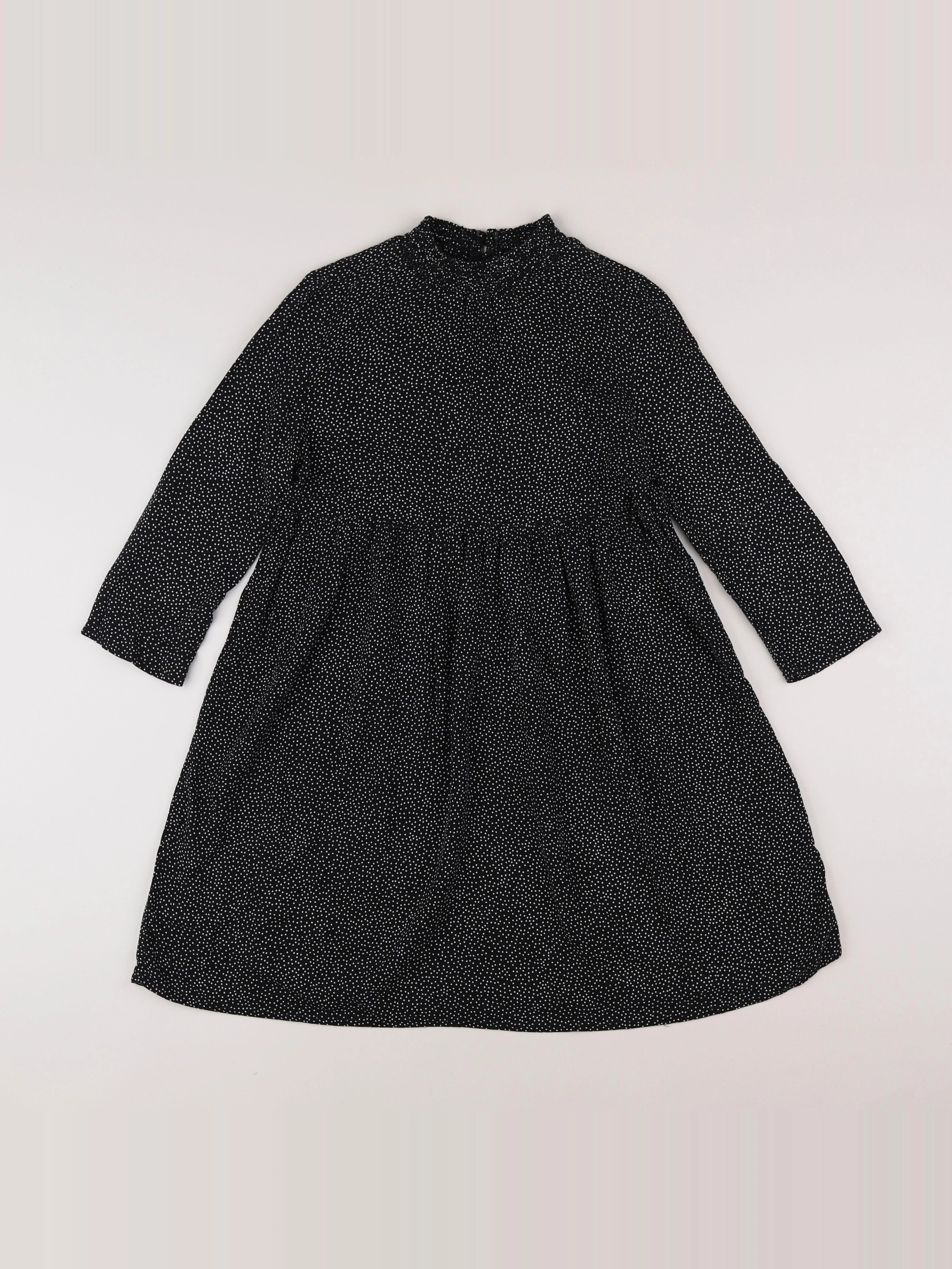 IKKS - robe noir - 10 ans