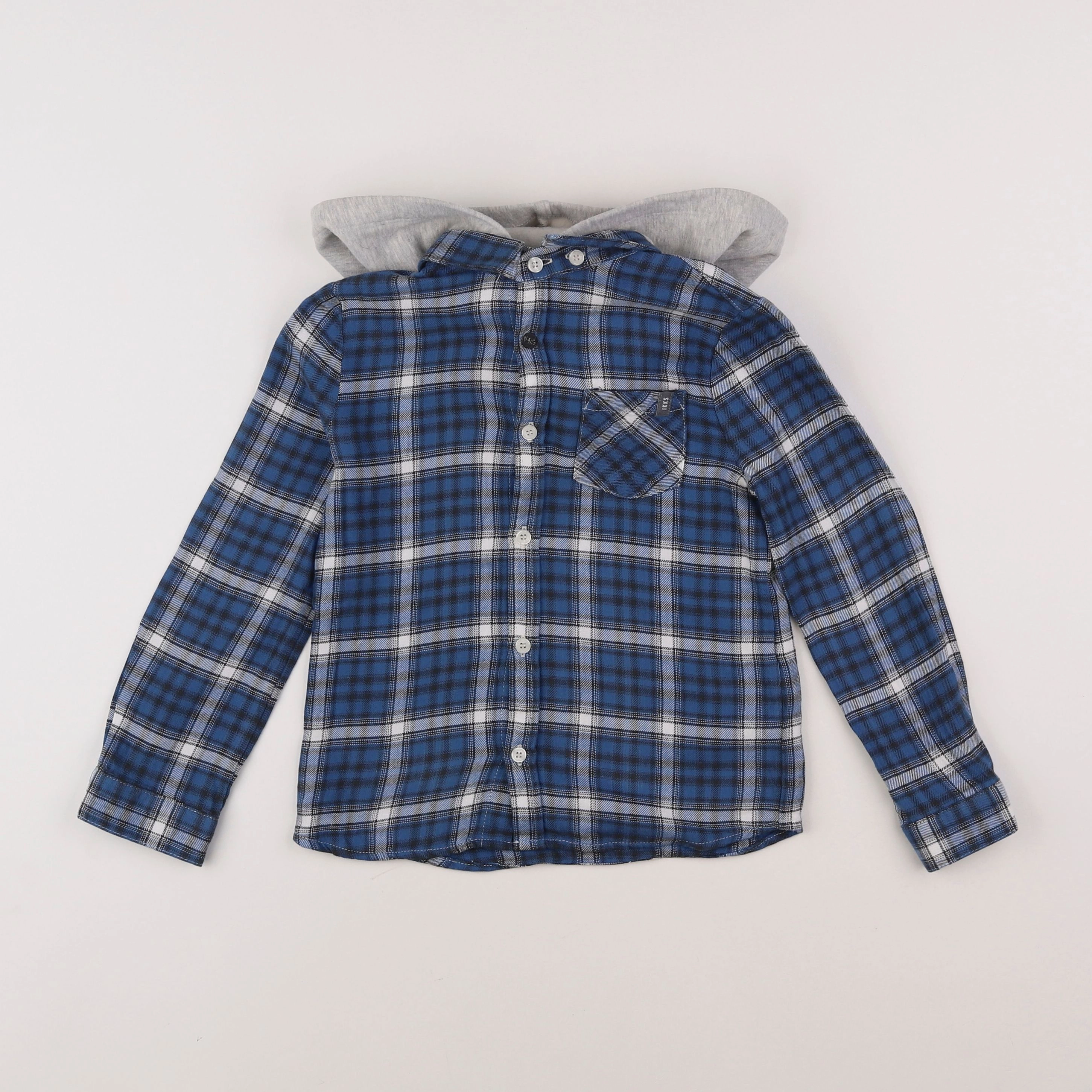 IKKS - chemise bleu - 6 ans