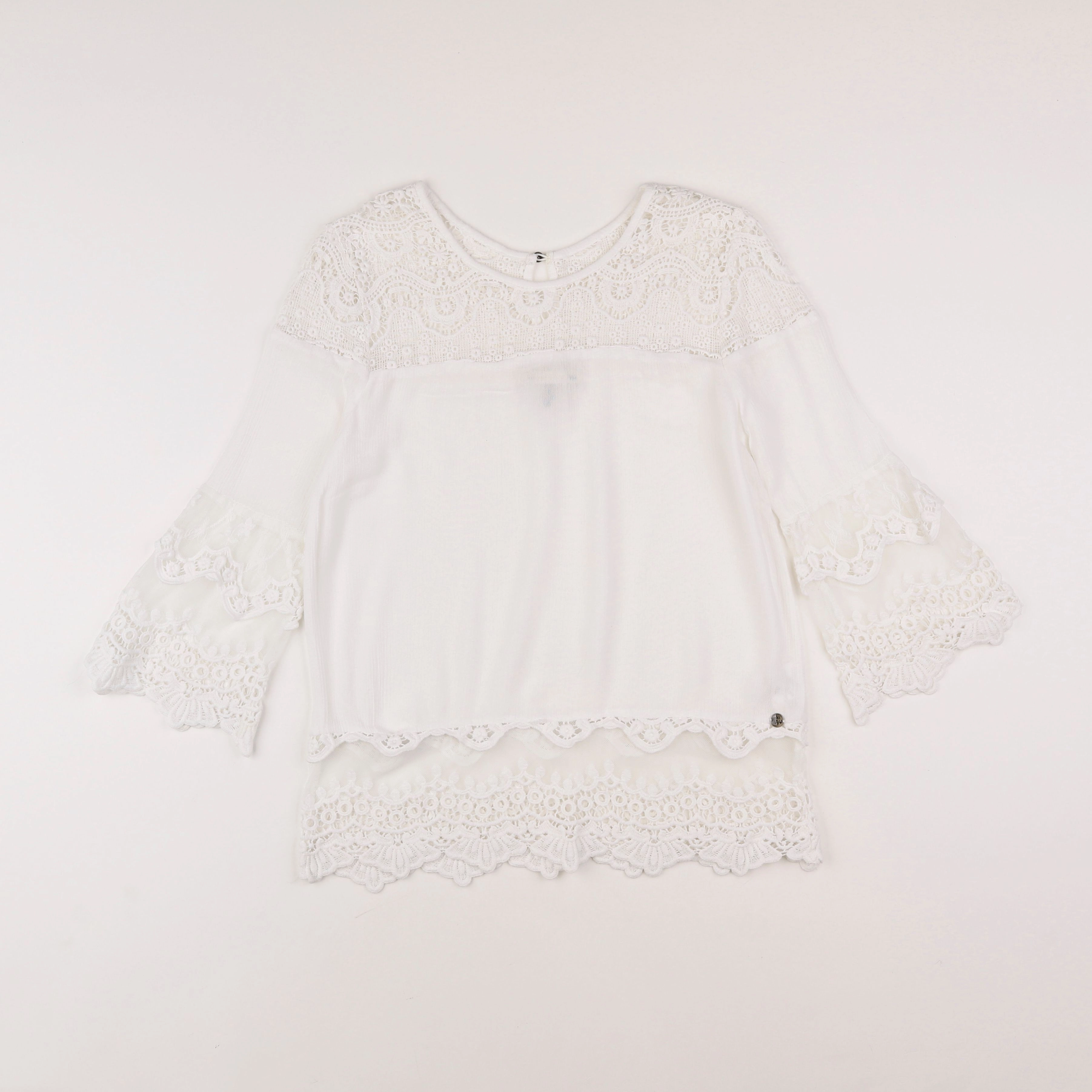 IKKS - blouse blanc - 12 ans