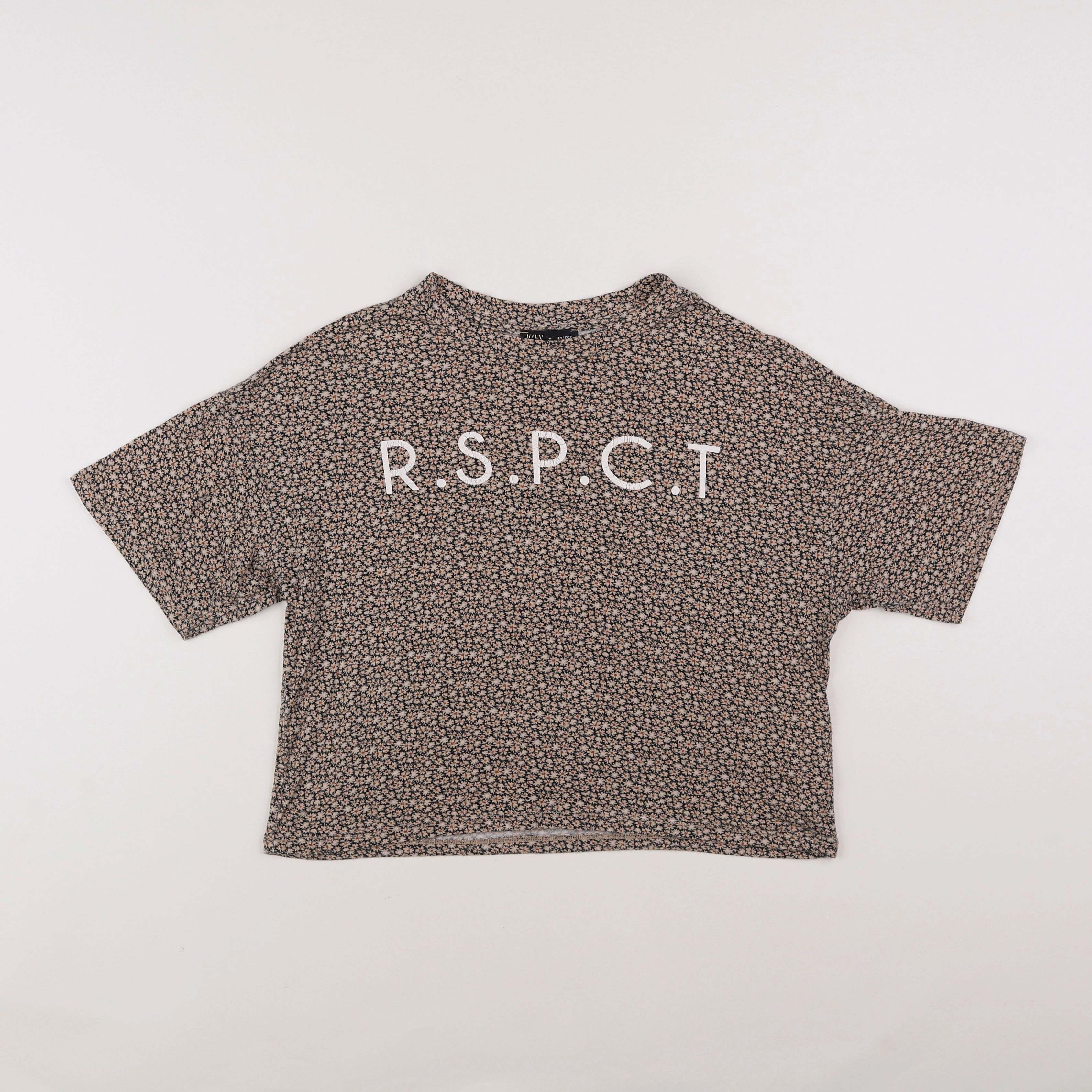 IKKS - tee-shirt beige - 10 ans