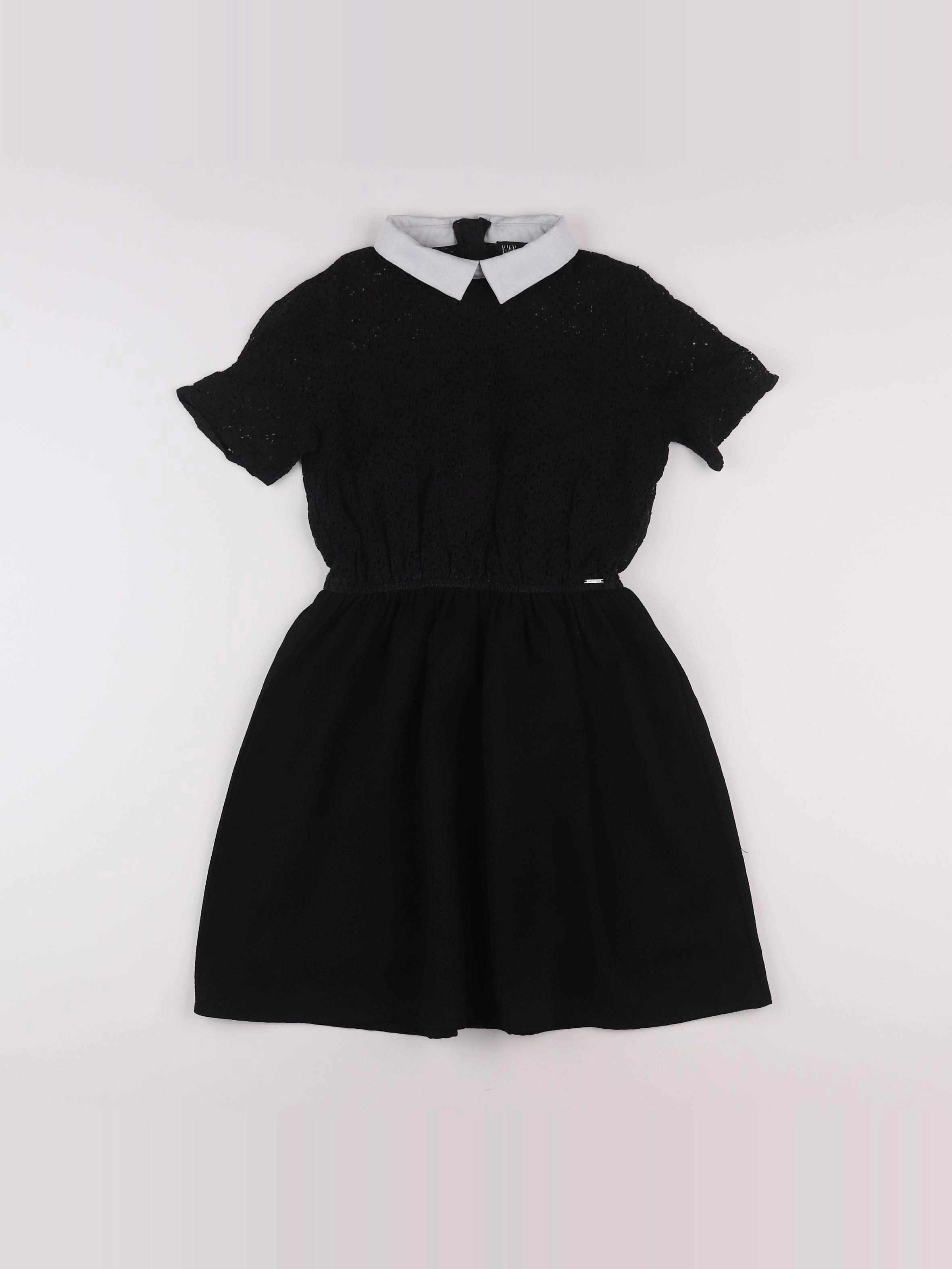 IKKS - robe noir - 12 ans