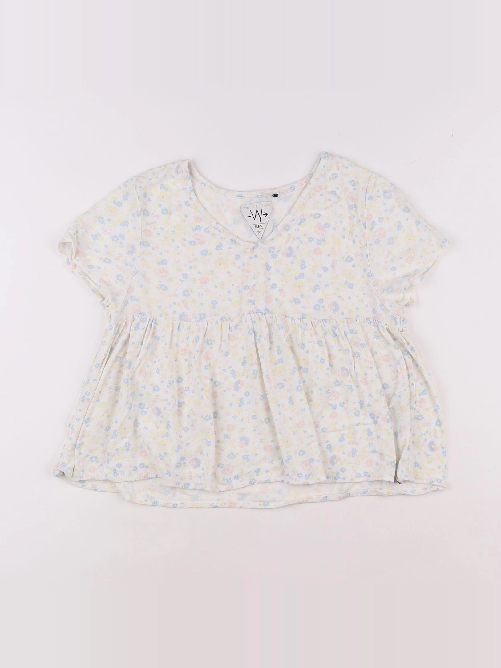 IKKS - blouse blanc - 12 ans
