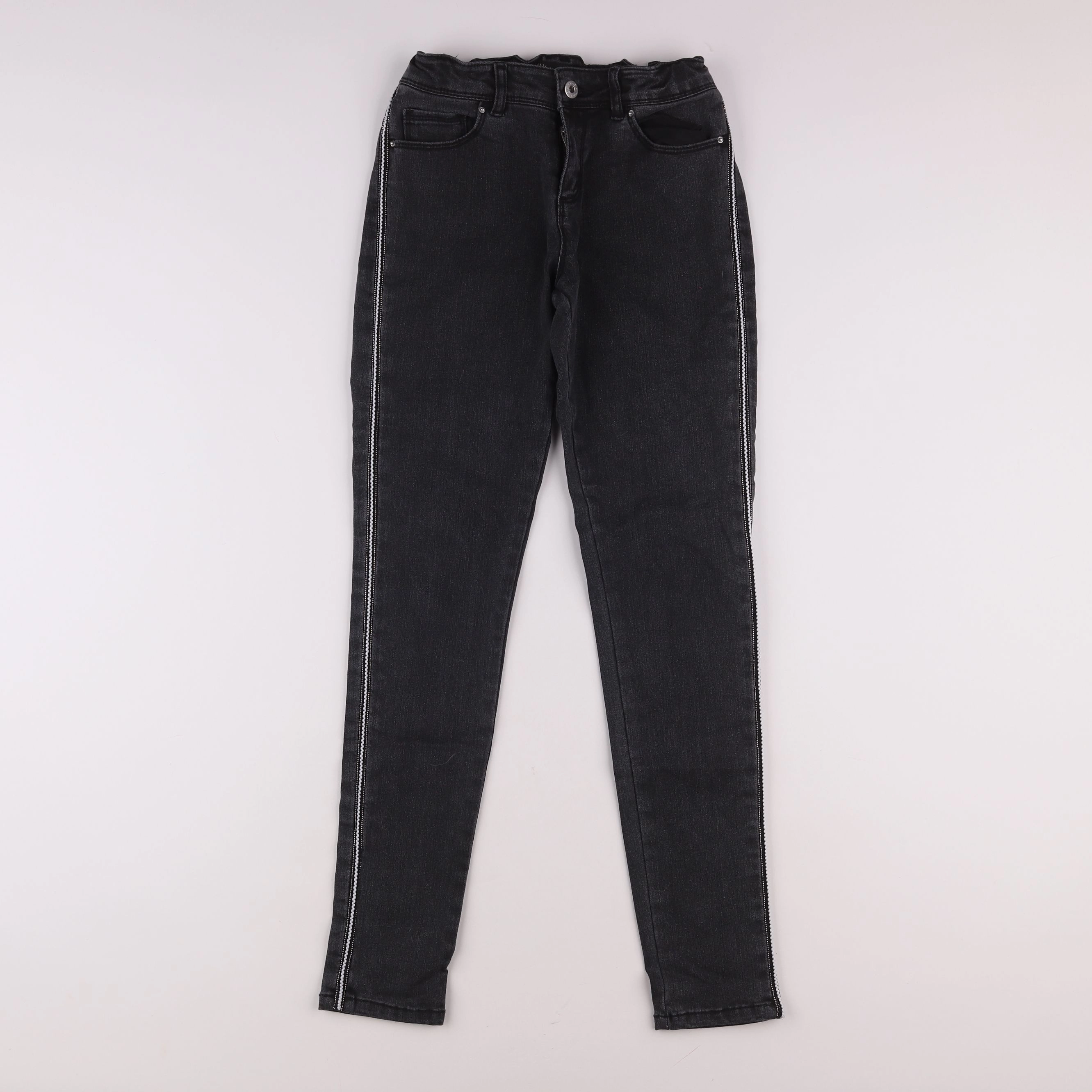IKKS - jean gris - 14 ans