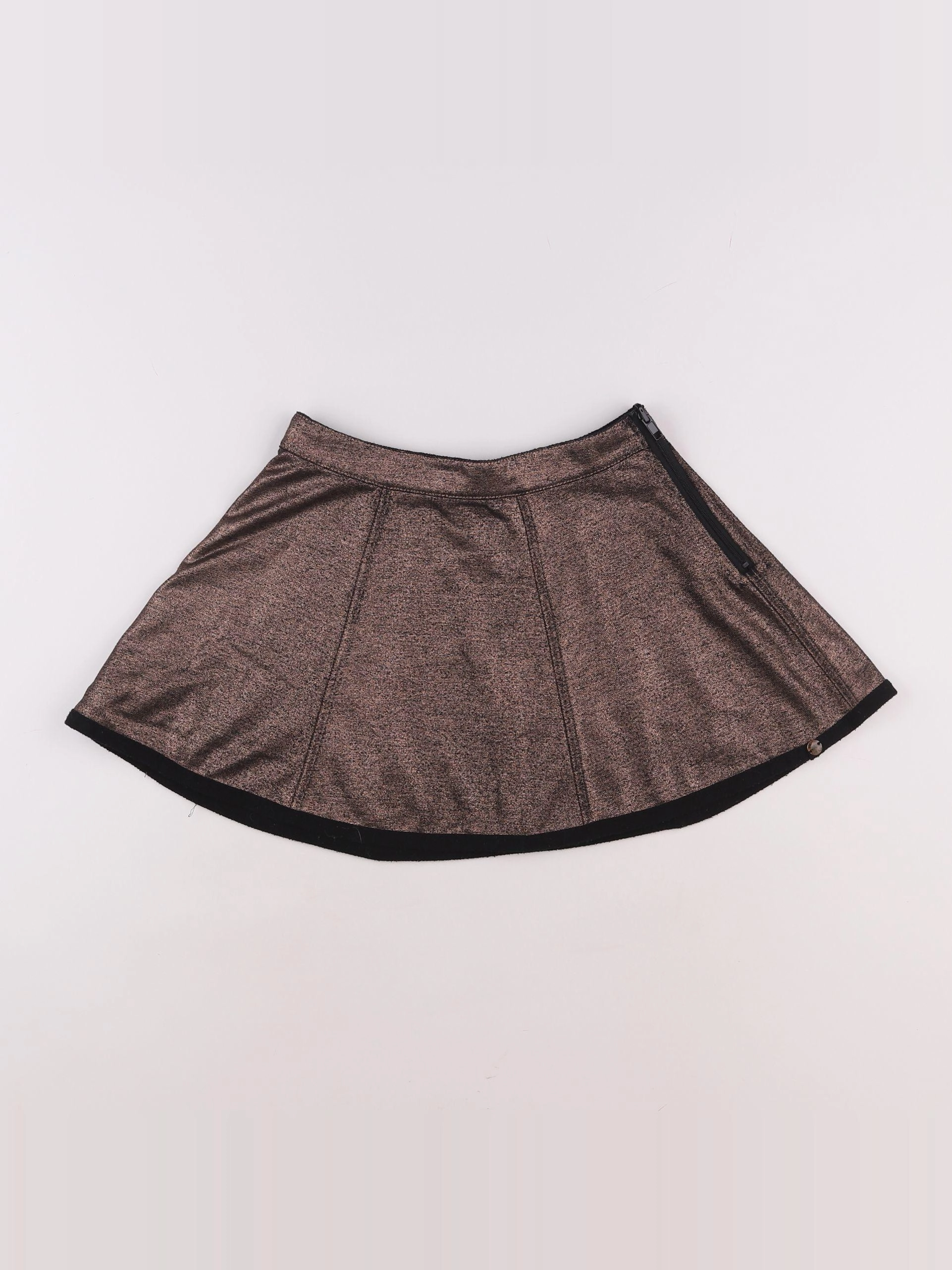 IKKS - jupe bronze - 8 ans