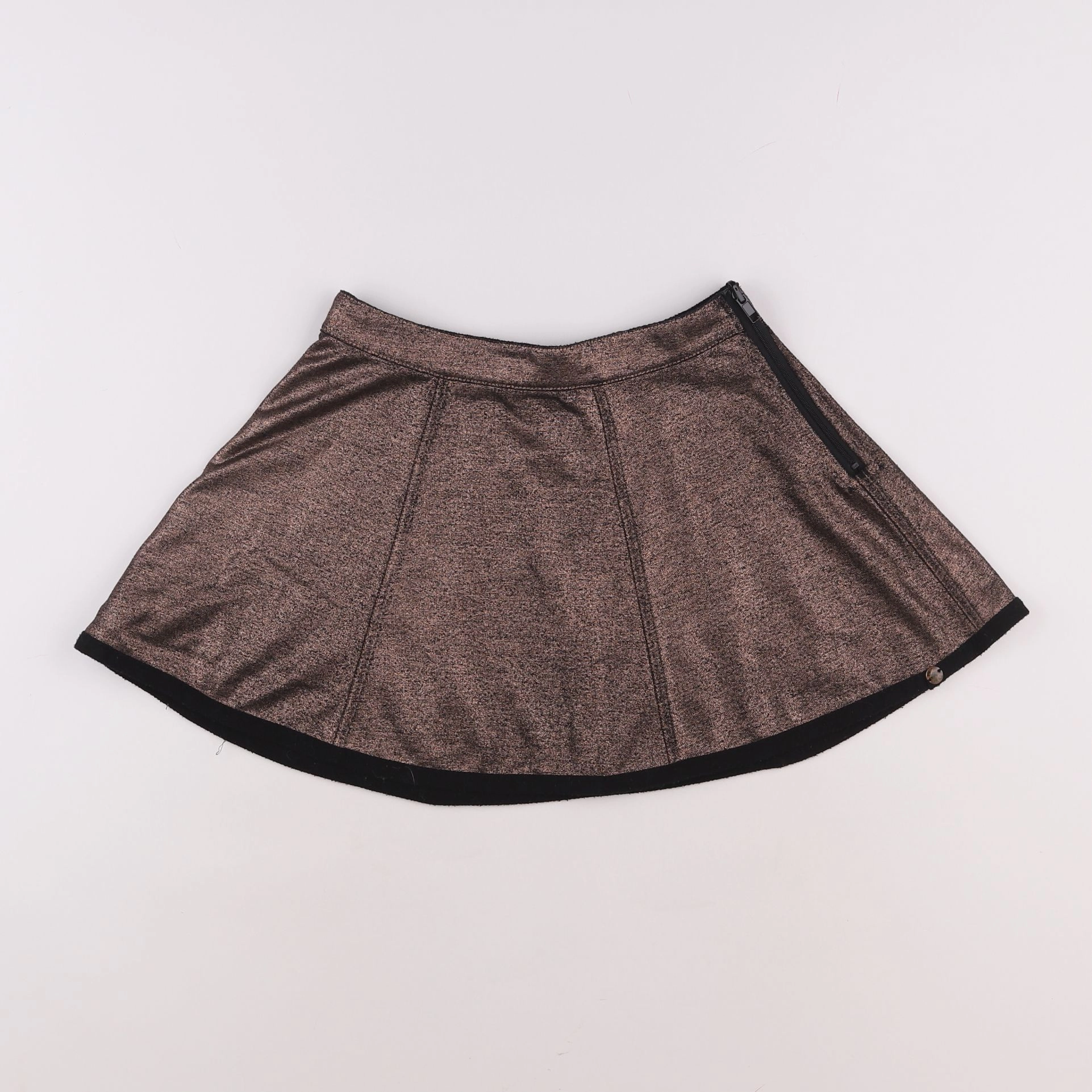 IKKS - jupe bronze - 8 ans
