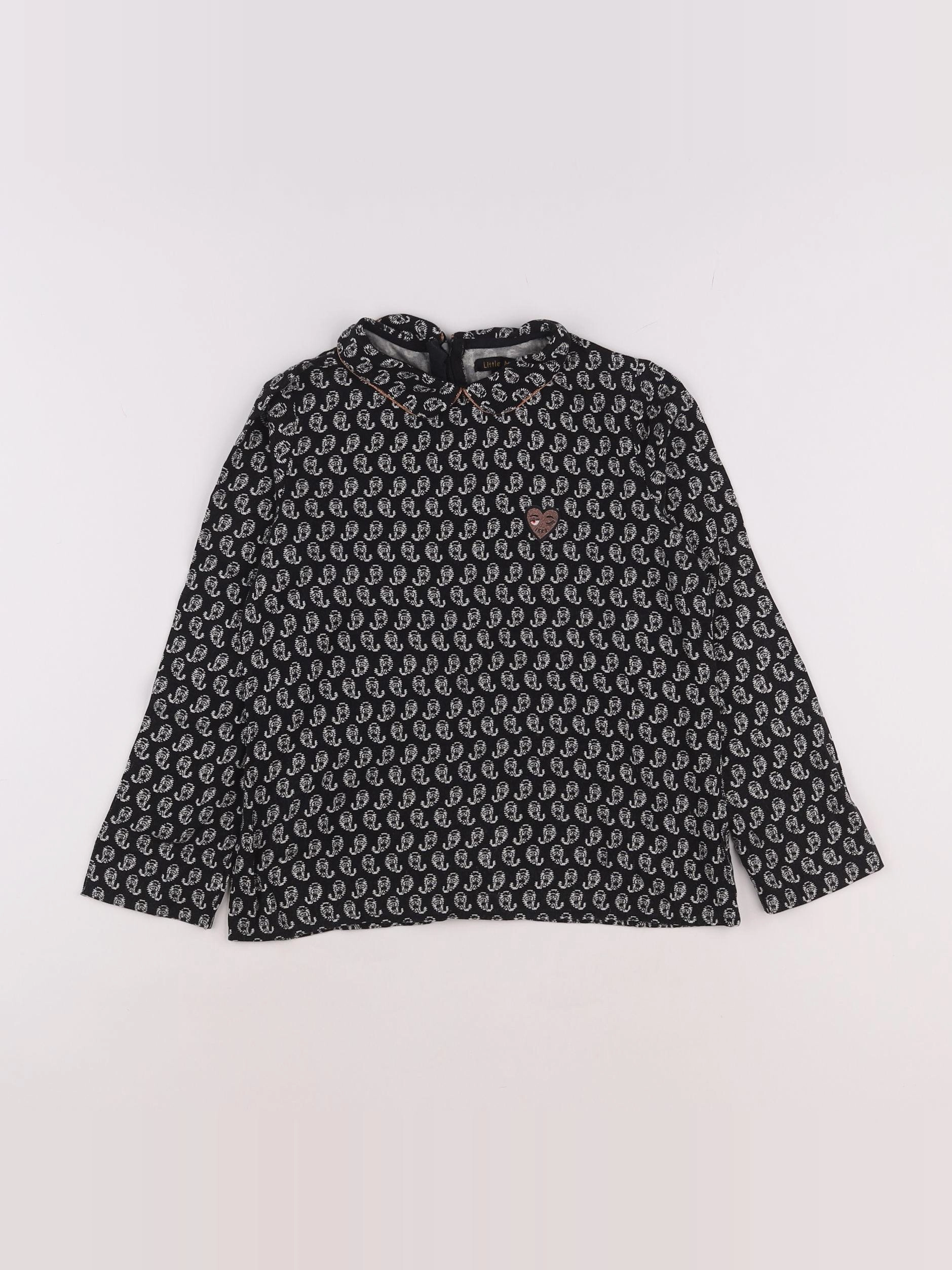 IKKS - blouse noir - 8 ans