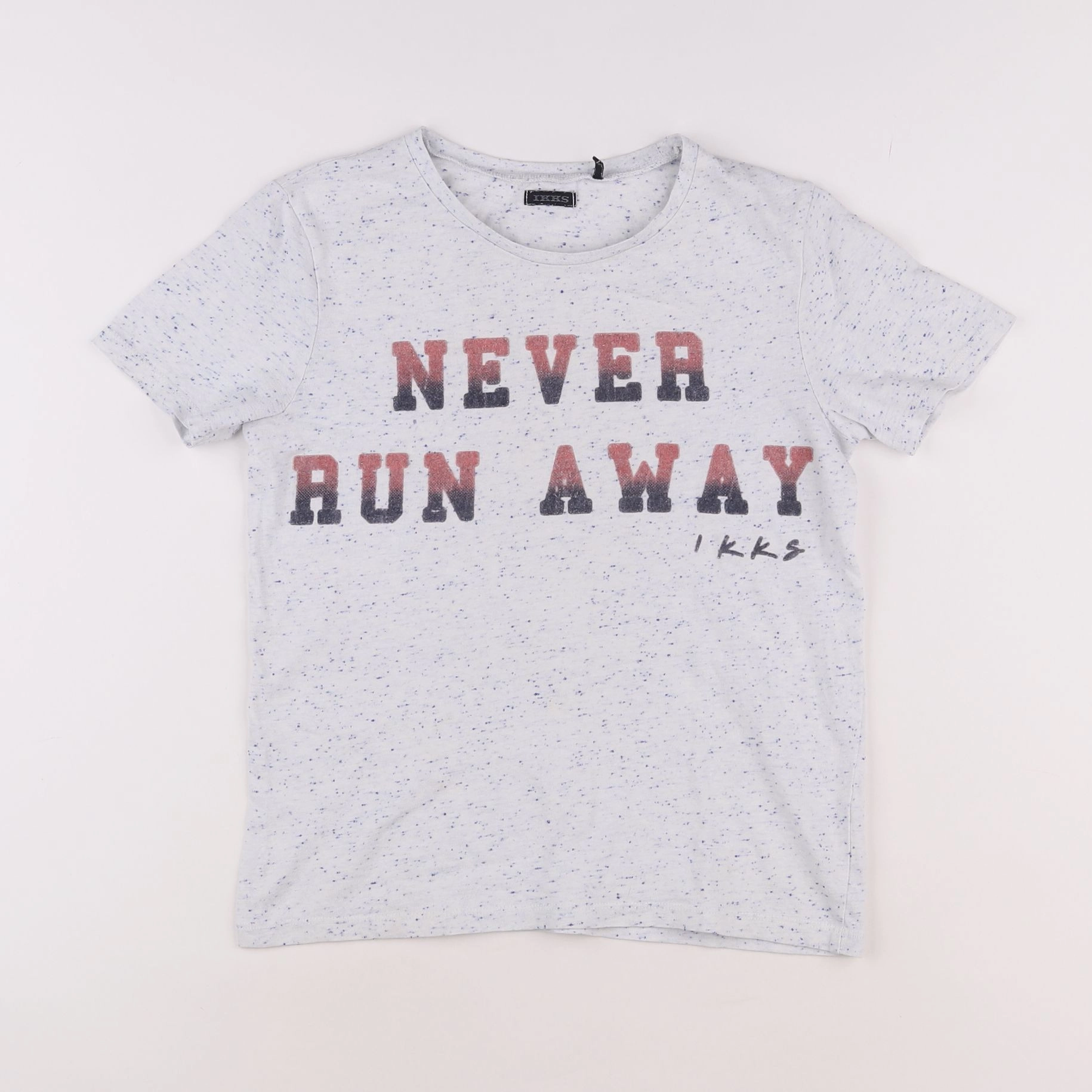 IKKS - tee-shirt blanc - 10 ans