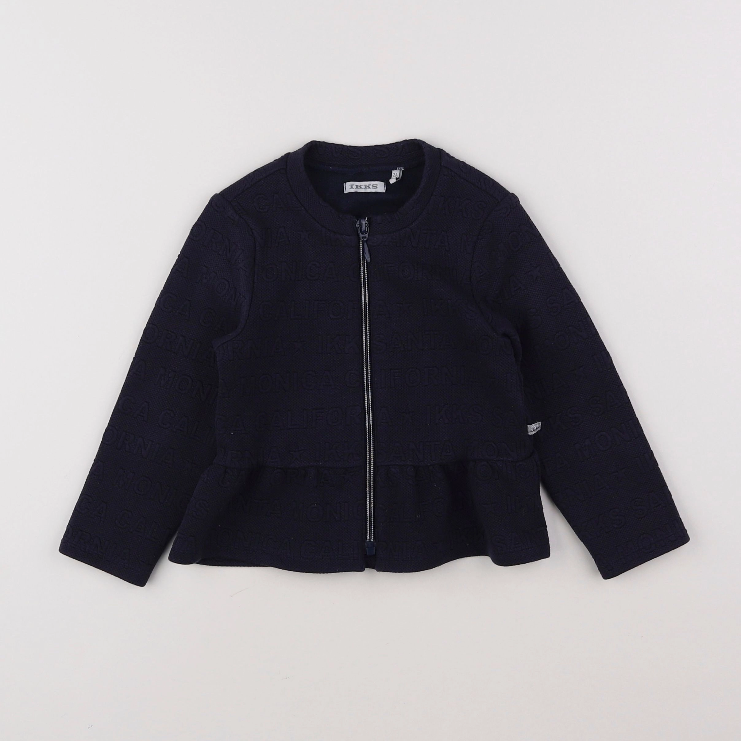 IKKS - veste bleu - 2 ans