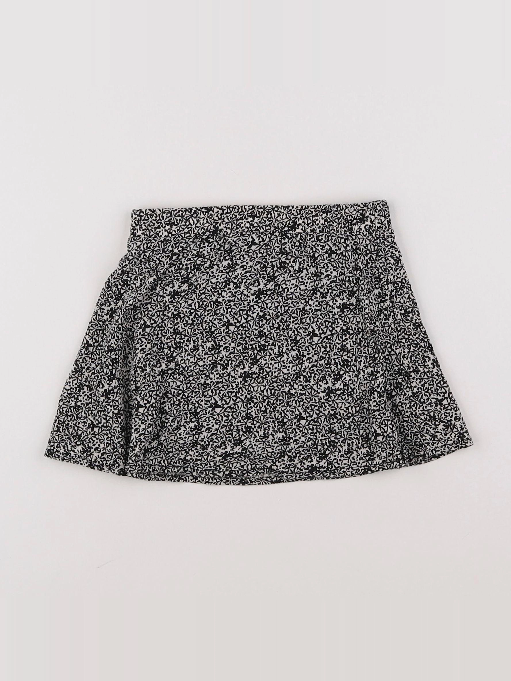 IKKS - jupe short noir, blanc - 3 ans
