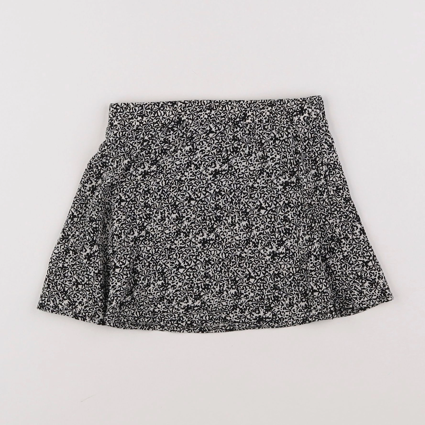 IKKS - jupe short noir, blanc - 3 ans