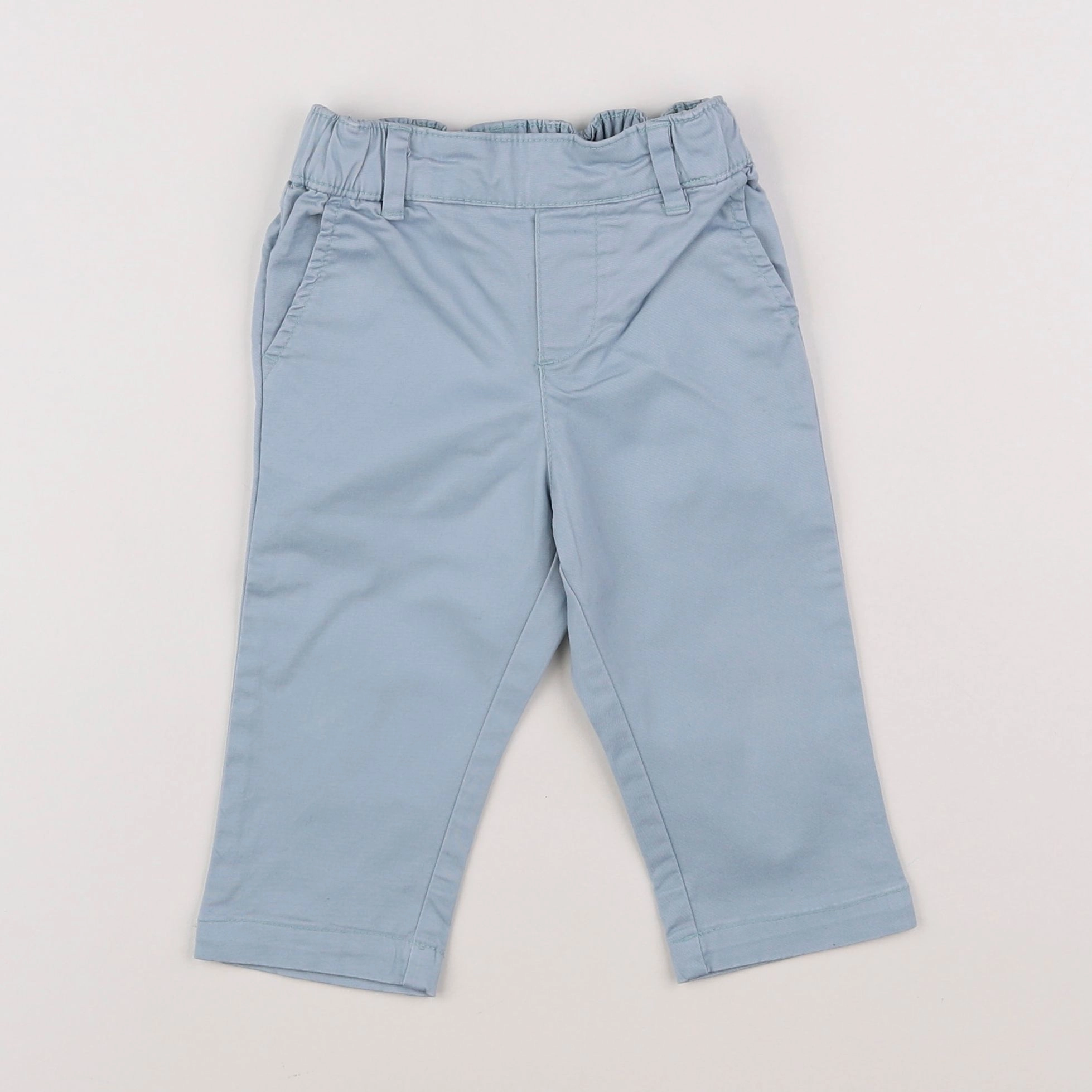 Jacadi - pantalon bleu - 12 mois