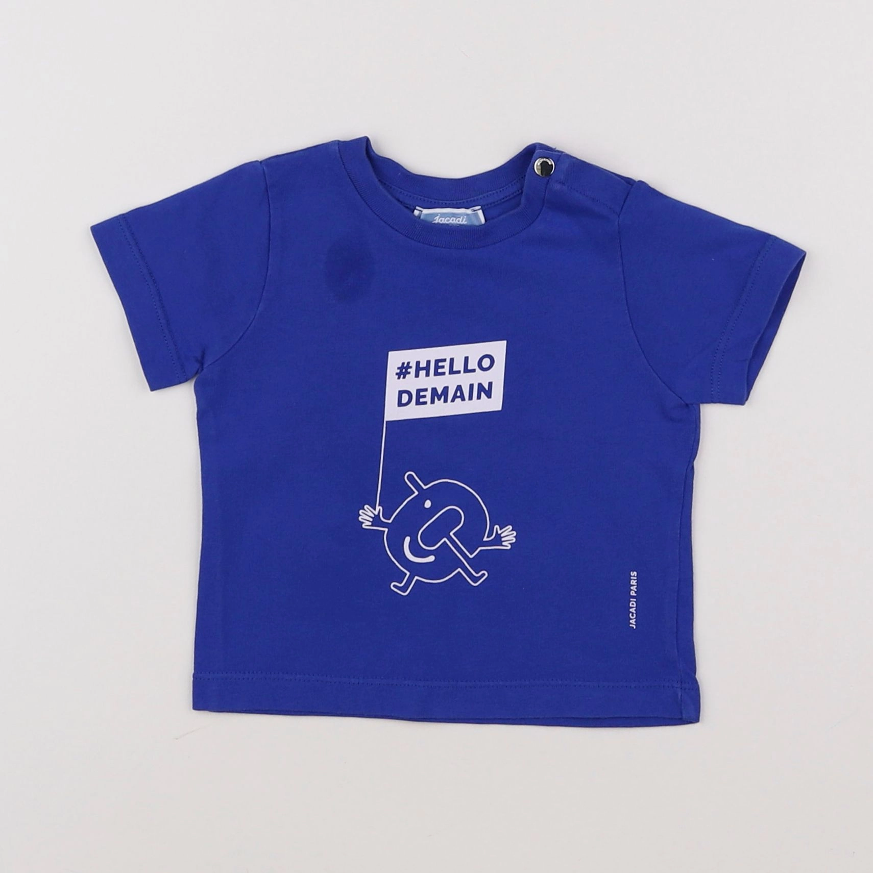 Jacadi - tee-shirt bleu - 6 mois