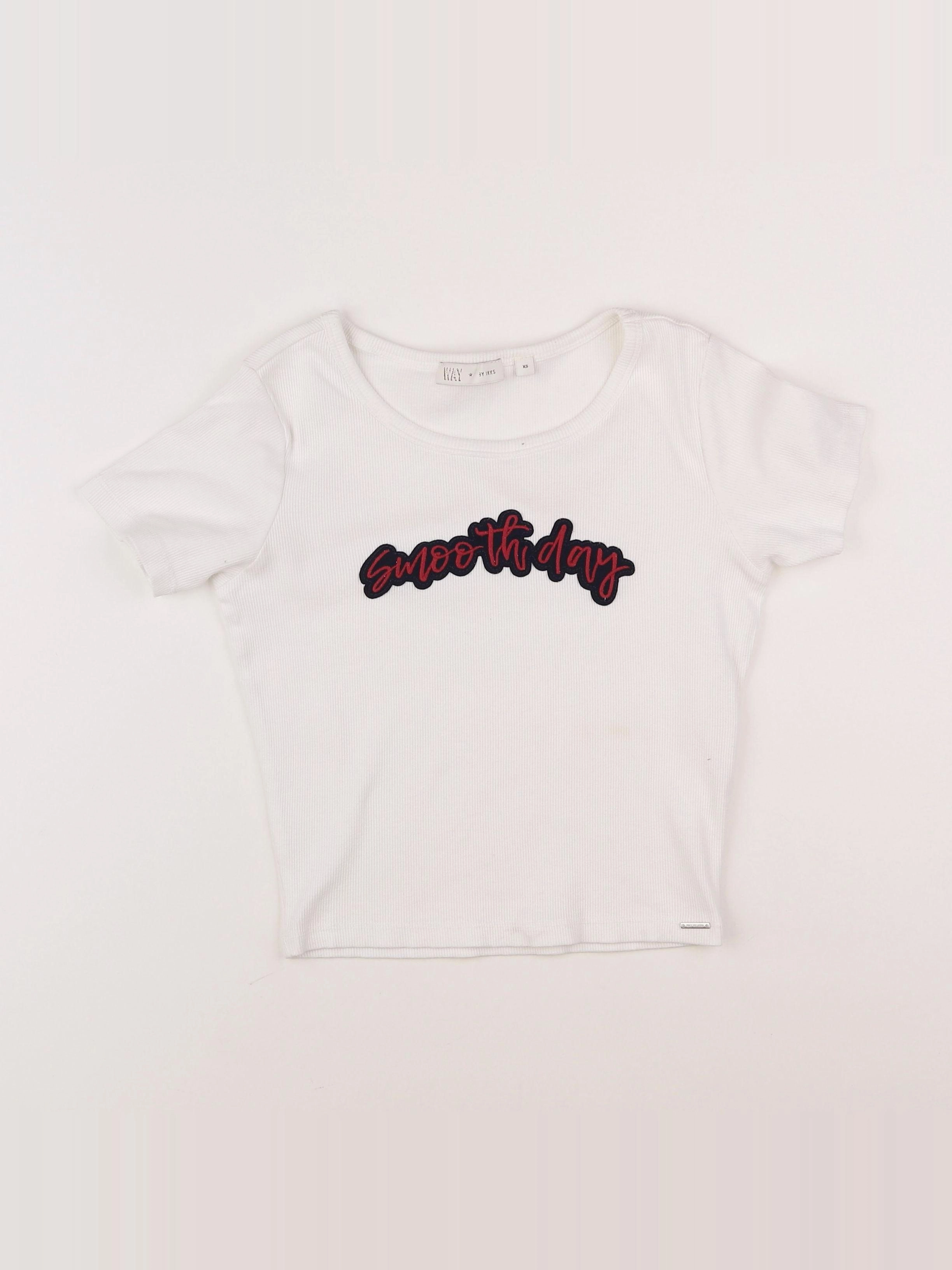 IKKS - tee-shirt blanc - 12 ans