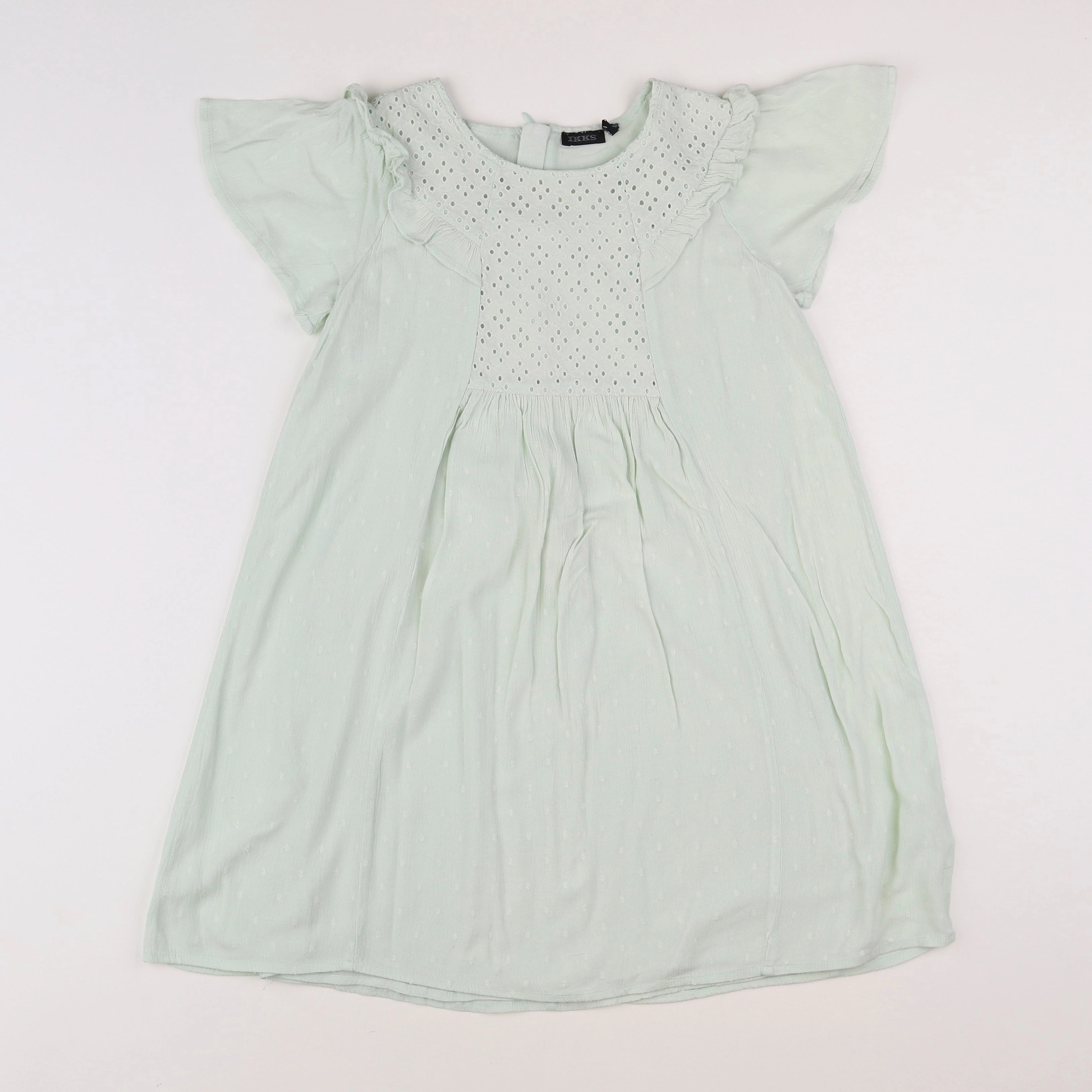 IKKS - robe vert - 10 ans