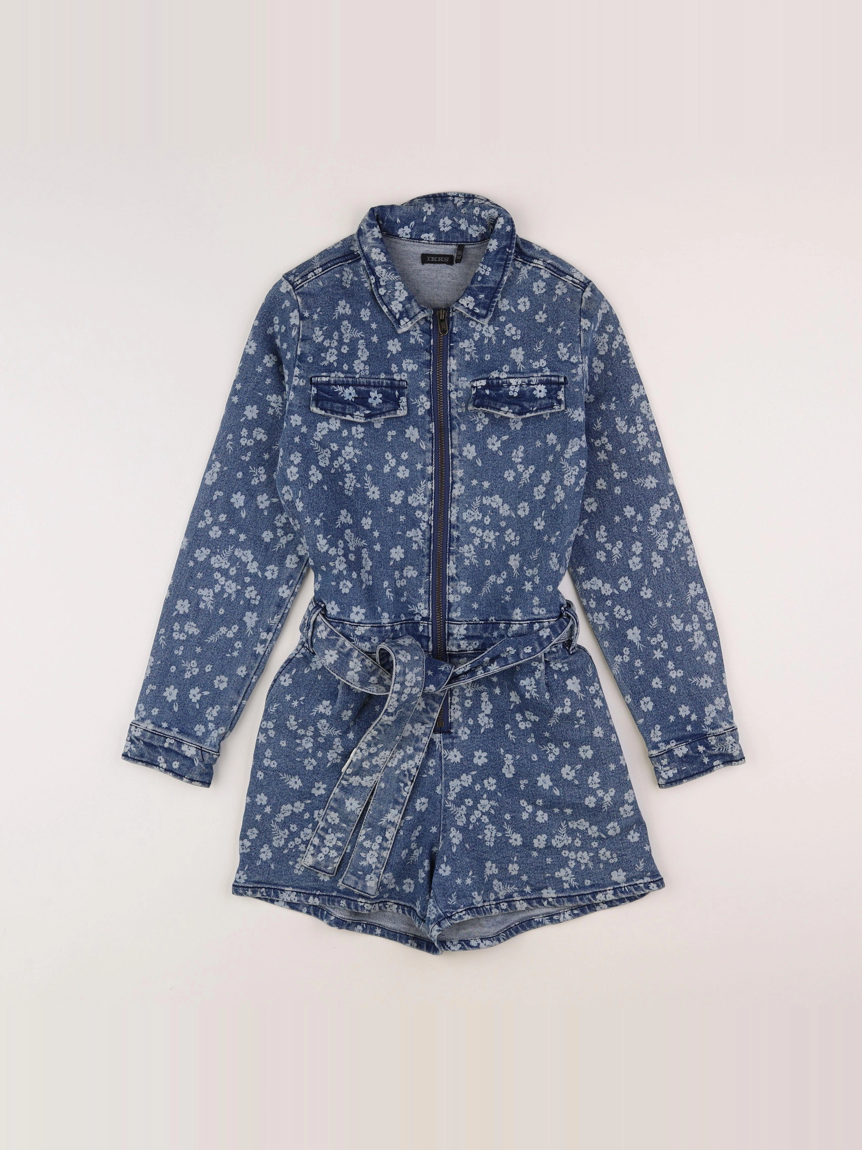 IKKS - combinaison bleu - 10 ans