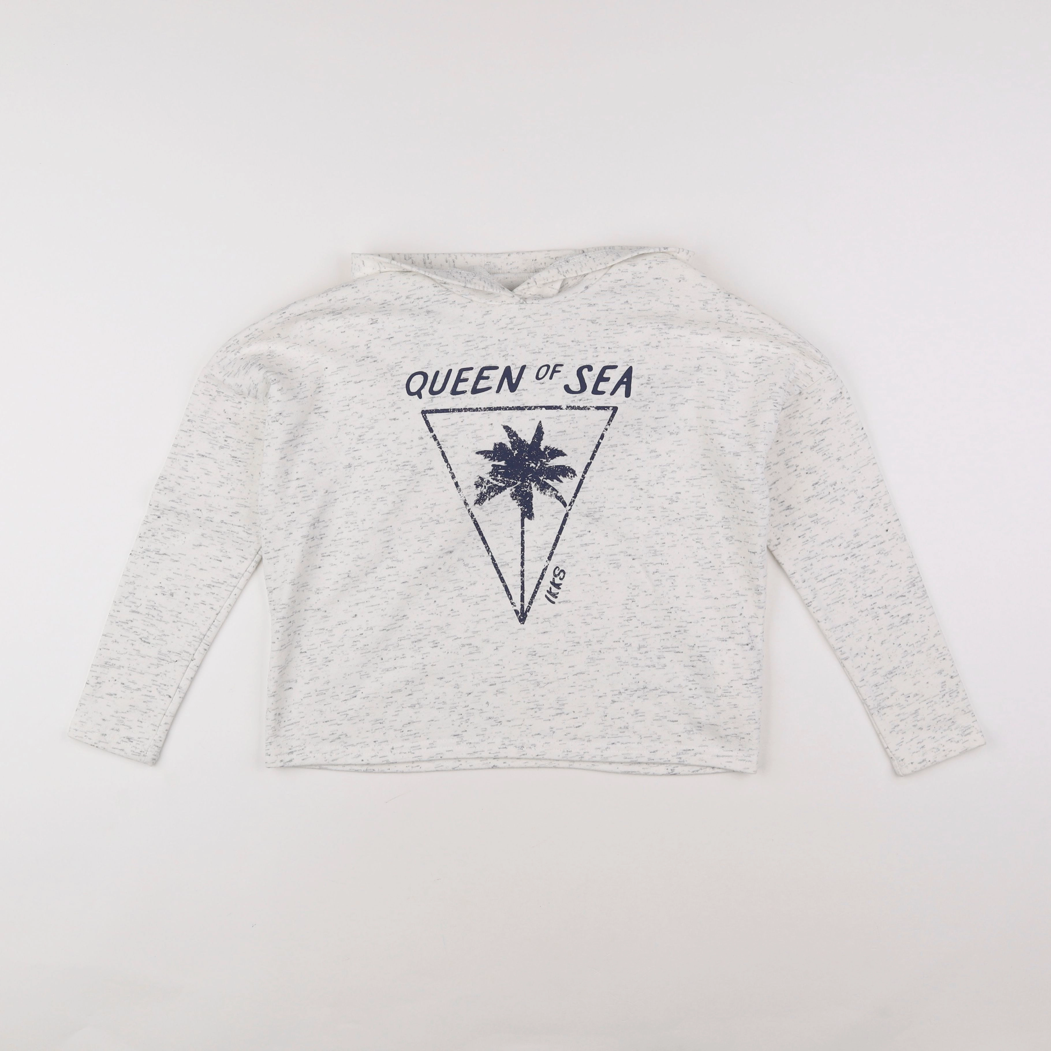 IKKS - sweat bleu - 10 ans