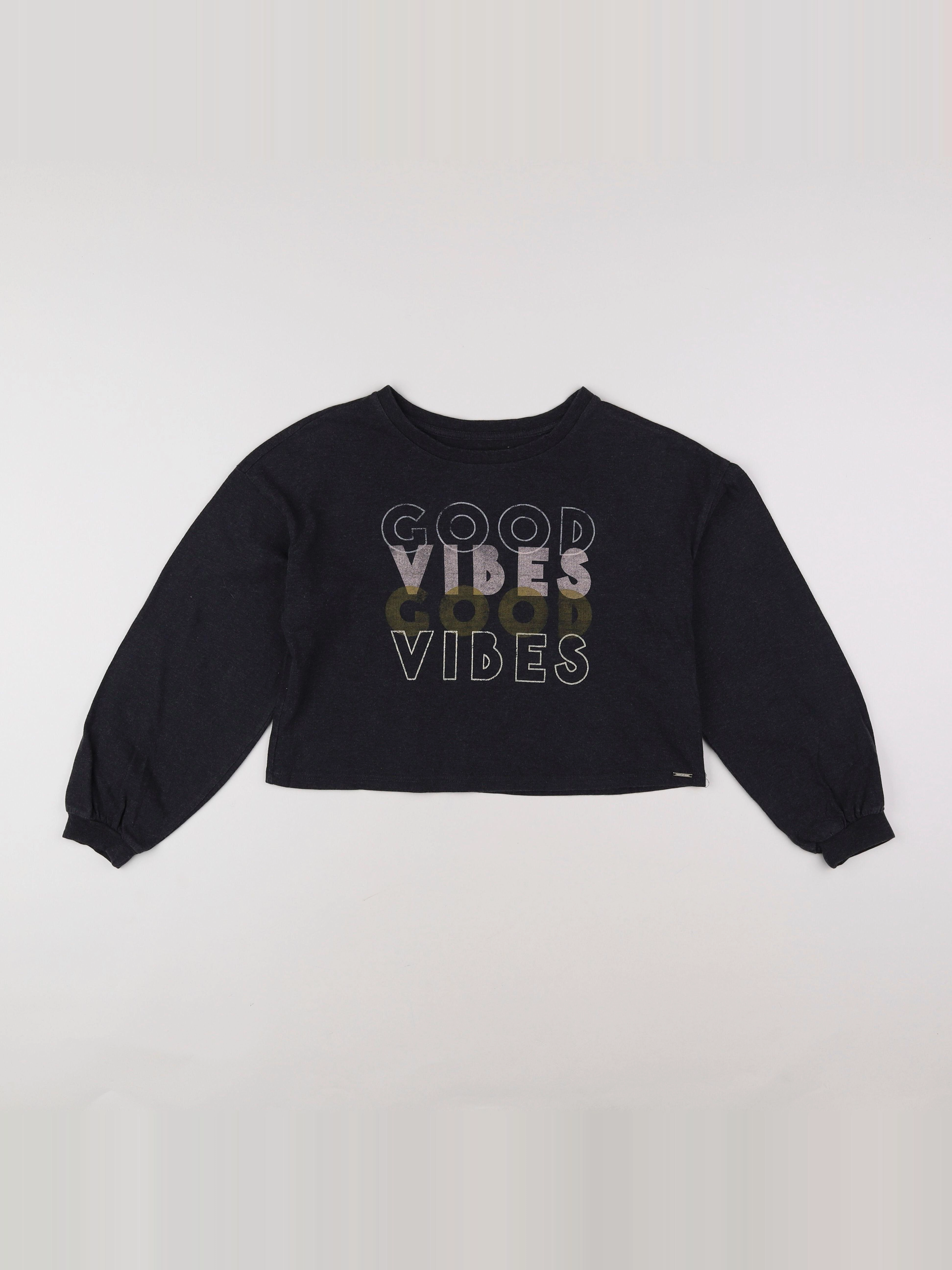 IKKS - tee-shirt gris - 12 ans