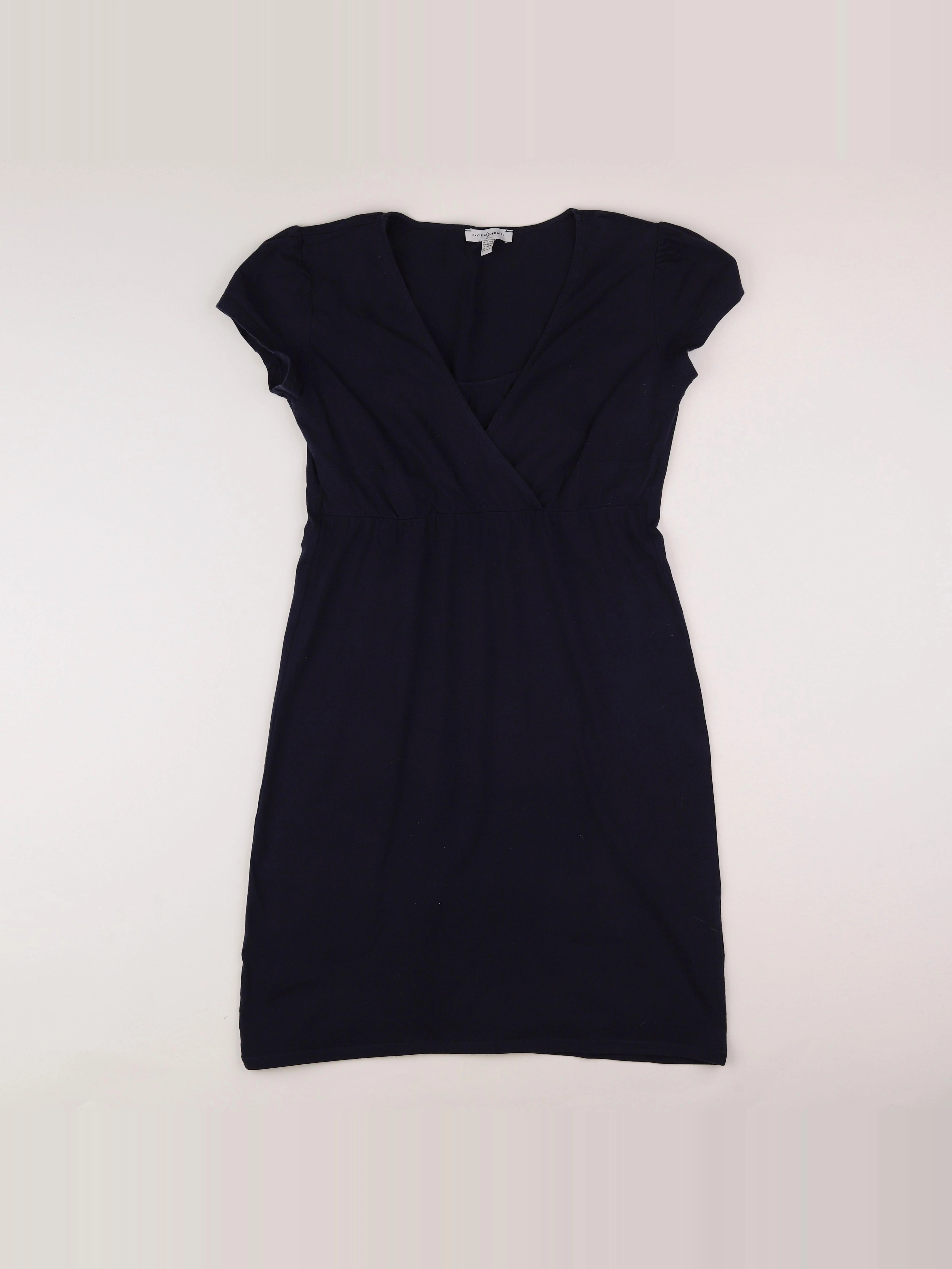 Envie de fraise - robe allaitement bleu - 40 à 42