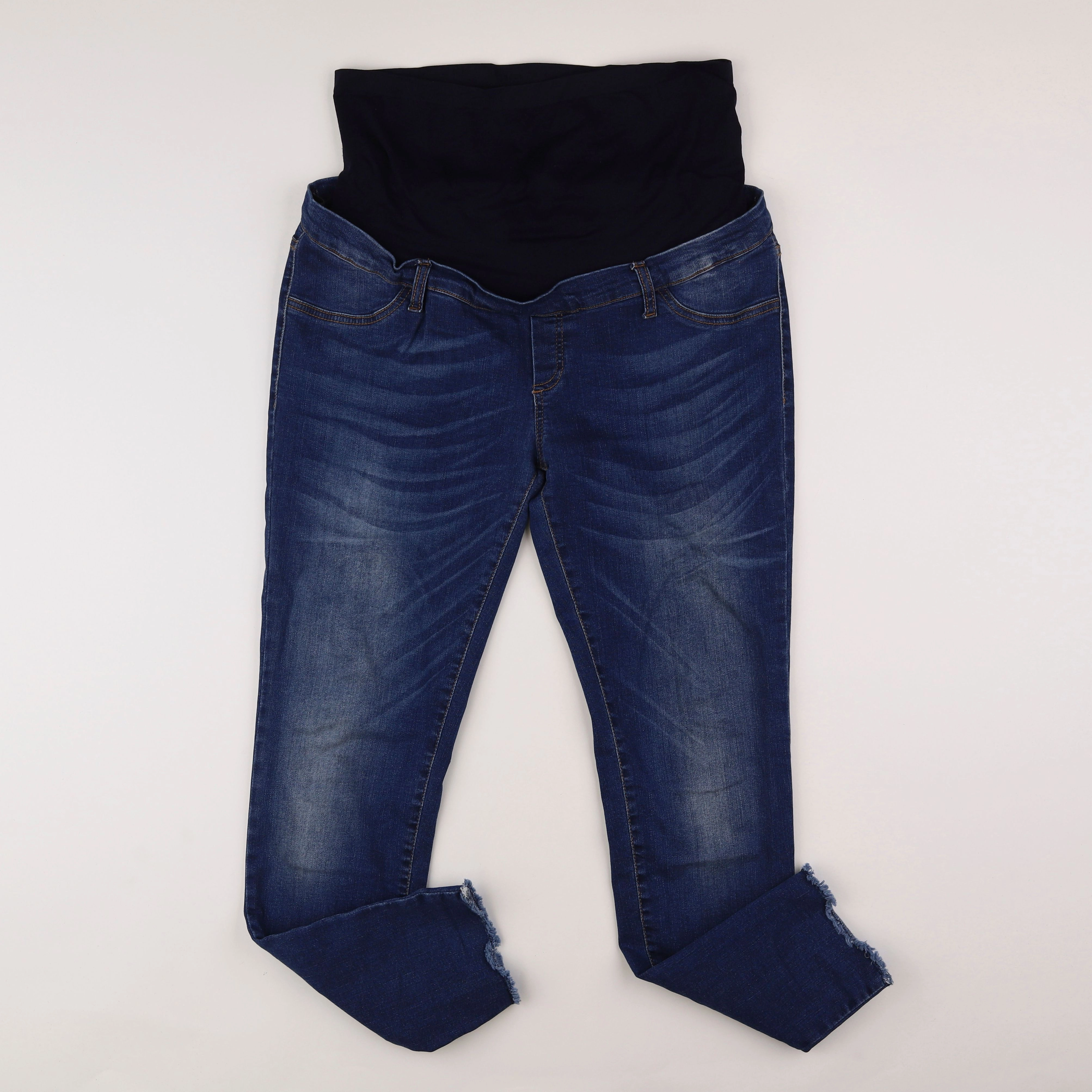 Envie de fraise - jean grossesse bleu - 44