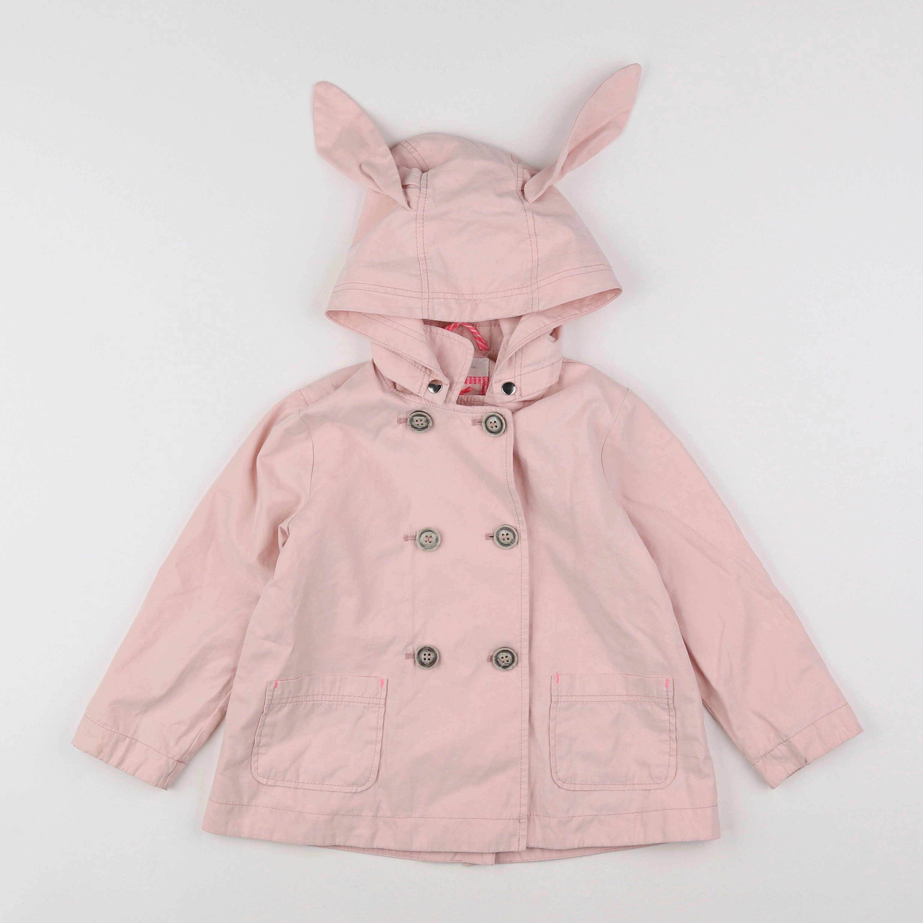 H&M - manteau rose - 5 ans