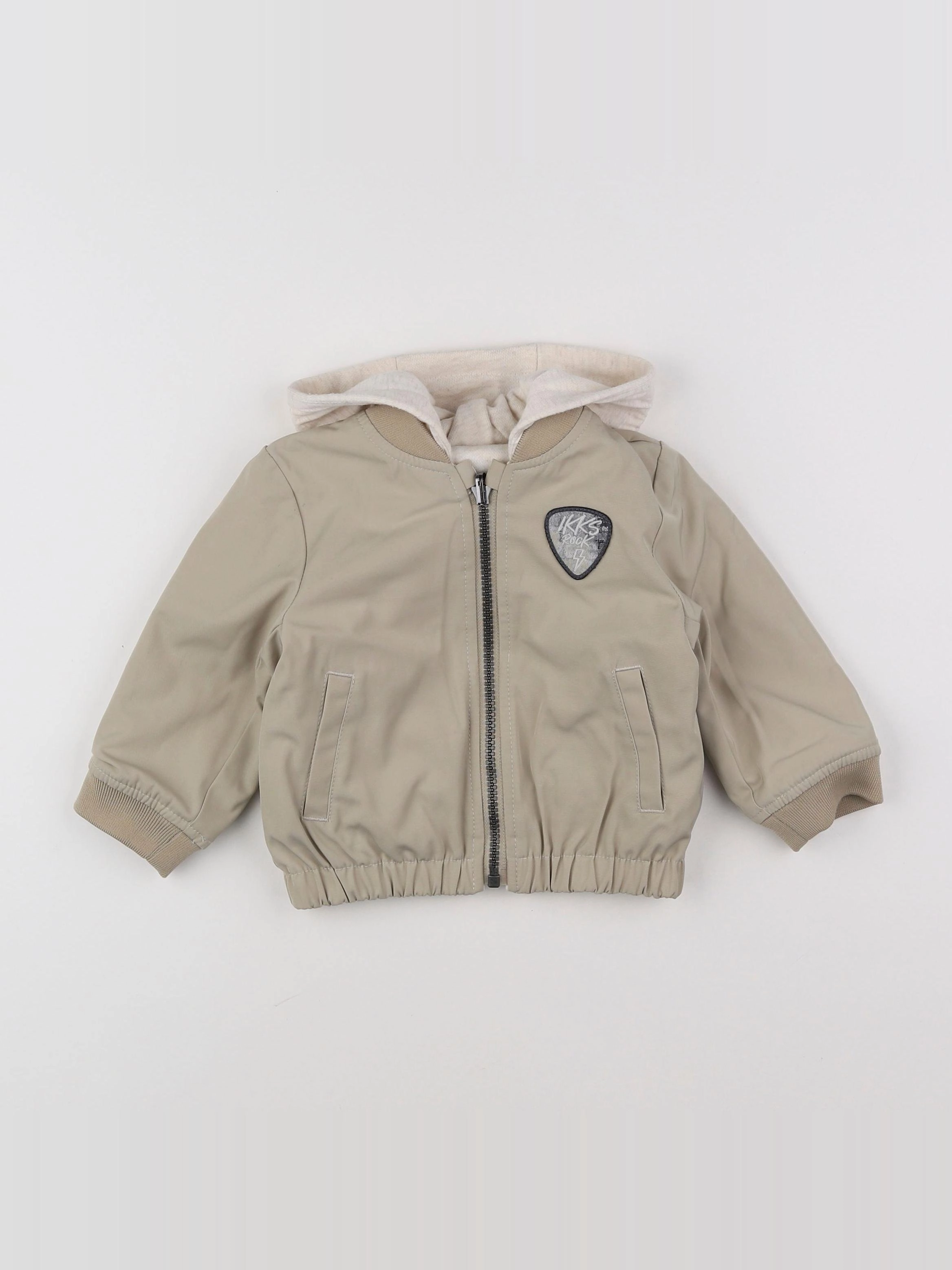 IKKS - coupe-vent beige - 12 mois