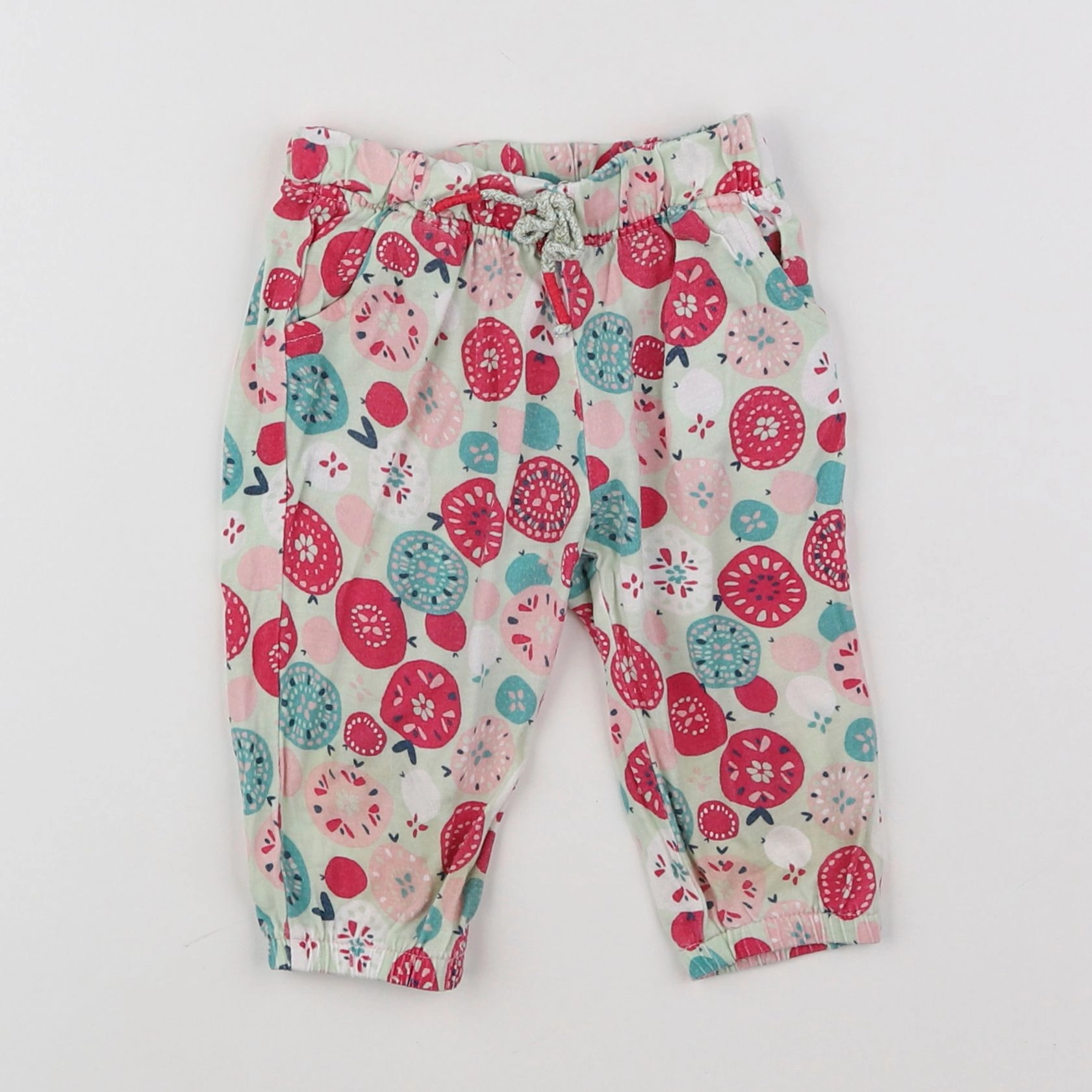 Vertbaudet - pantalon multicolore - 12 mois