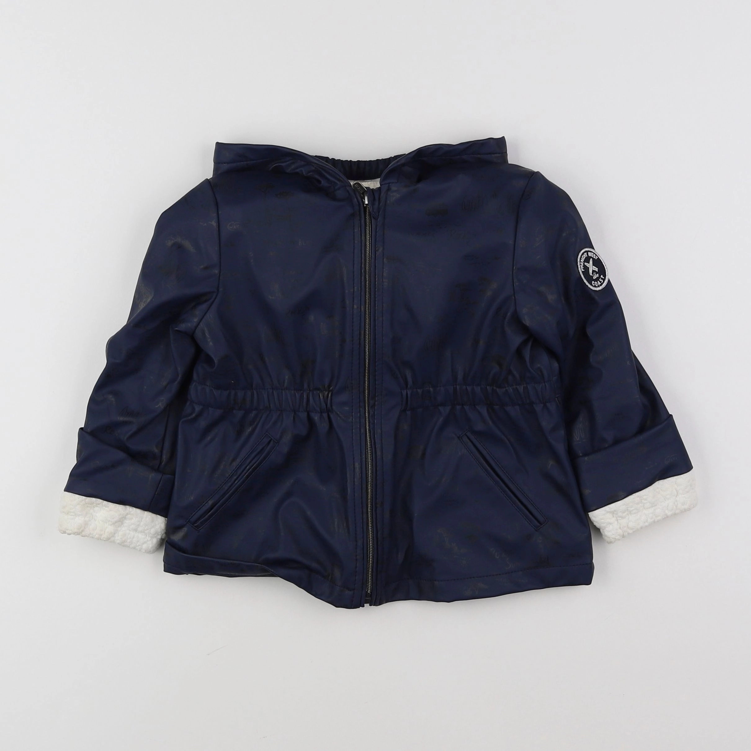 IKKS - imperméable bleu - 2 ans