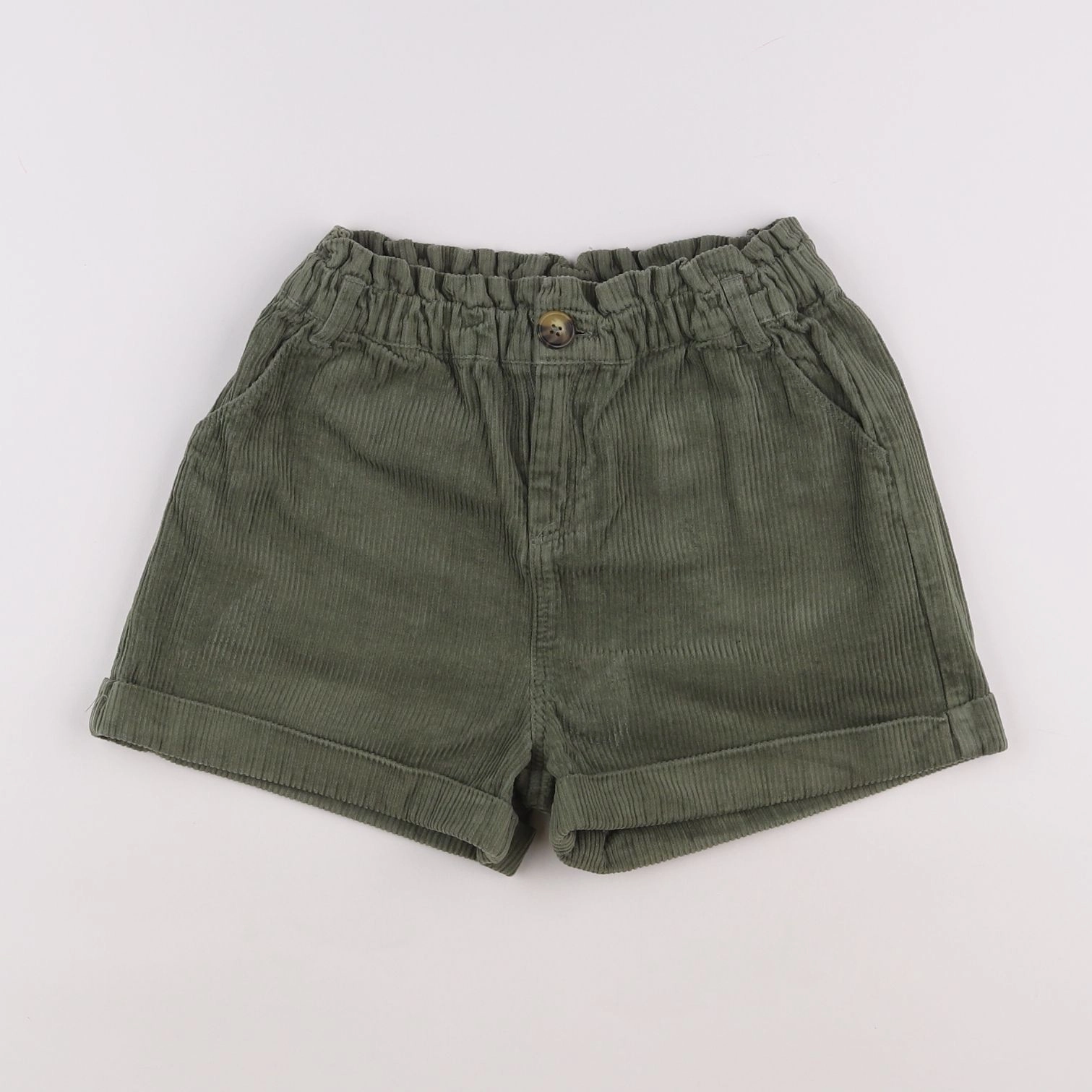 Vertbaudet - short vert - 9 ans