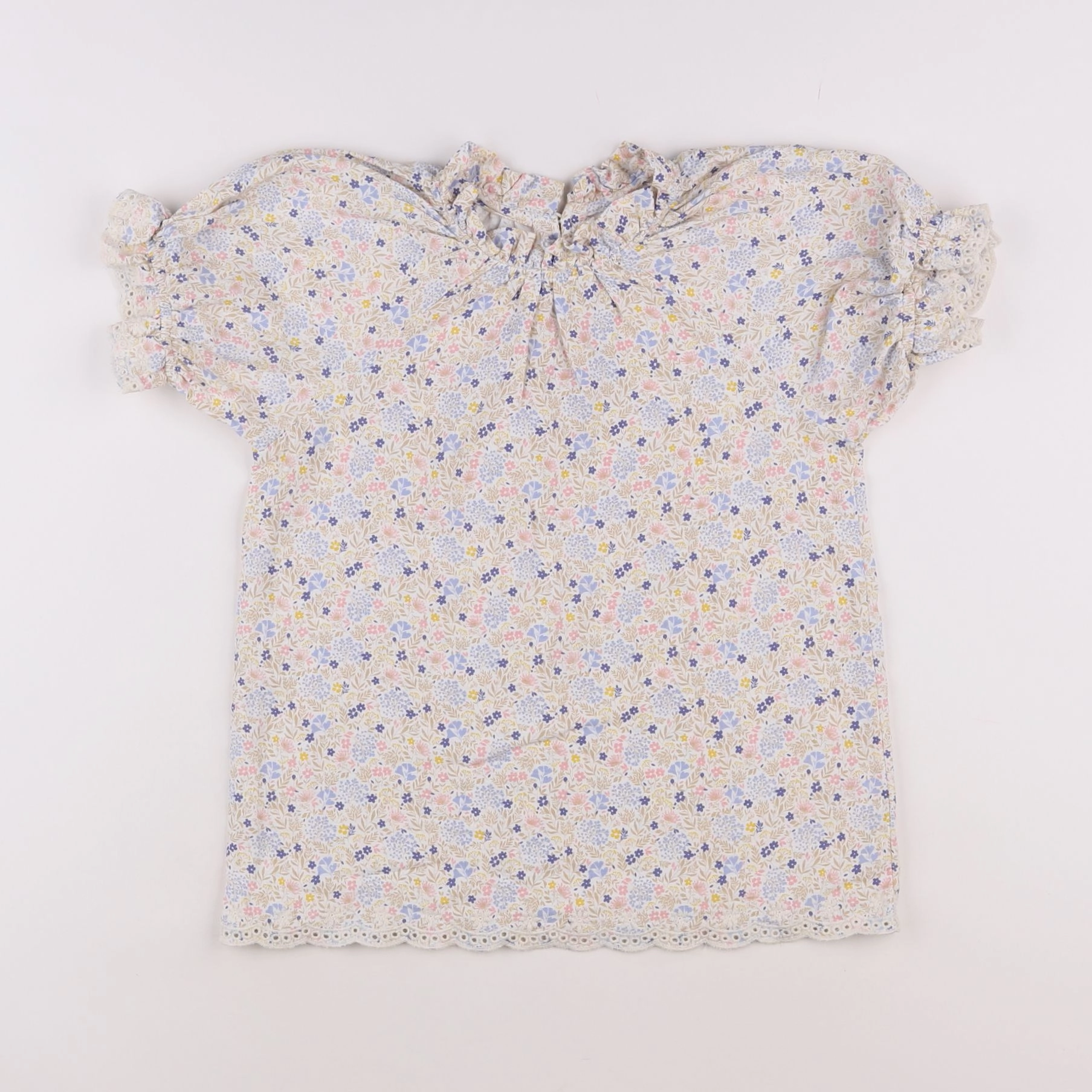 Vertbaudet - tee-shirt multicolore - 10 ans