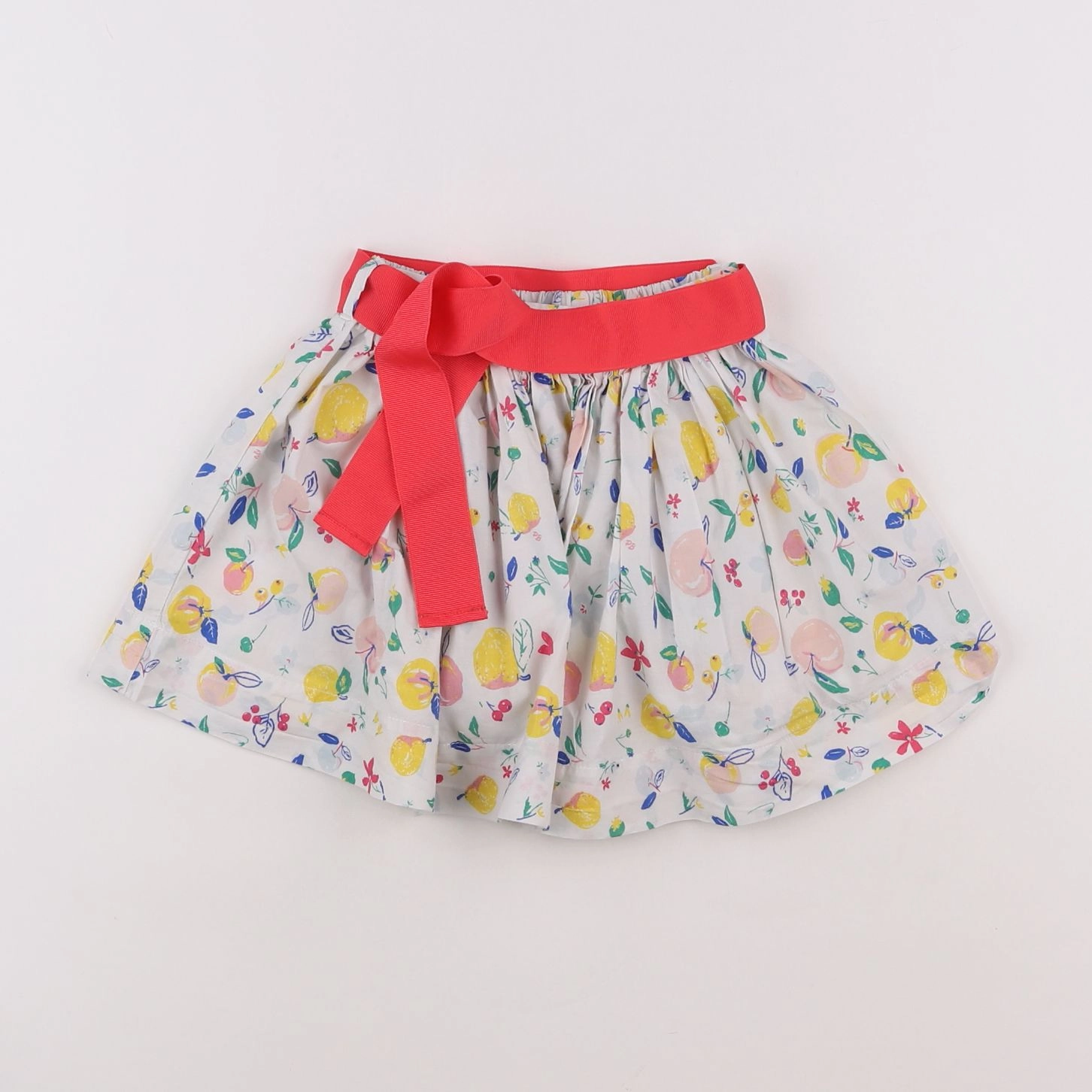 Petit Bateau - jupe blanc - 3 ans