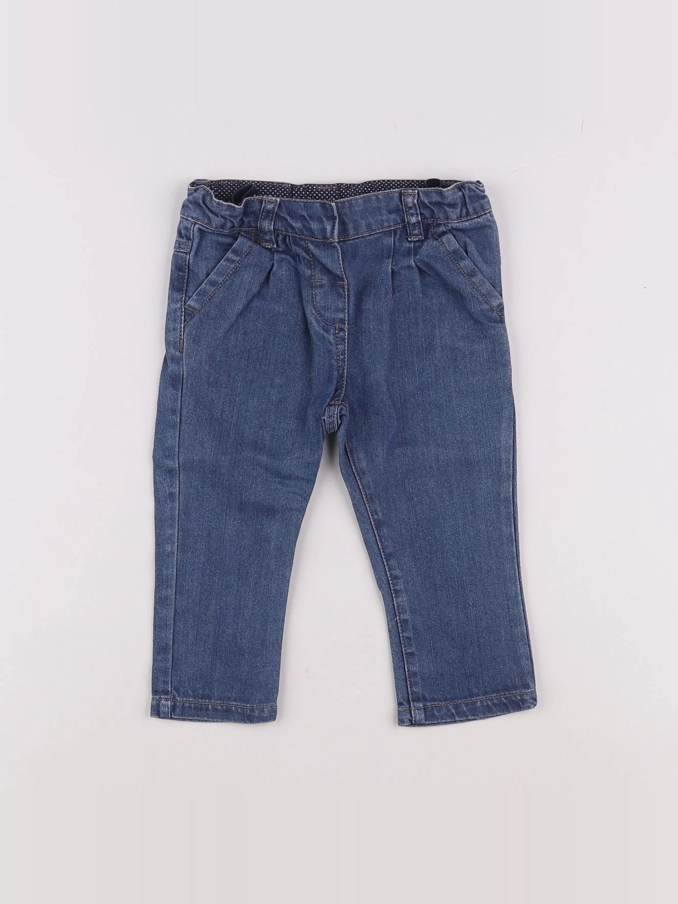 Boutchou - jean bleu - 9 mois