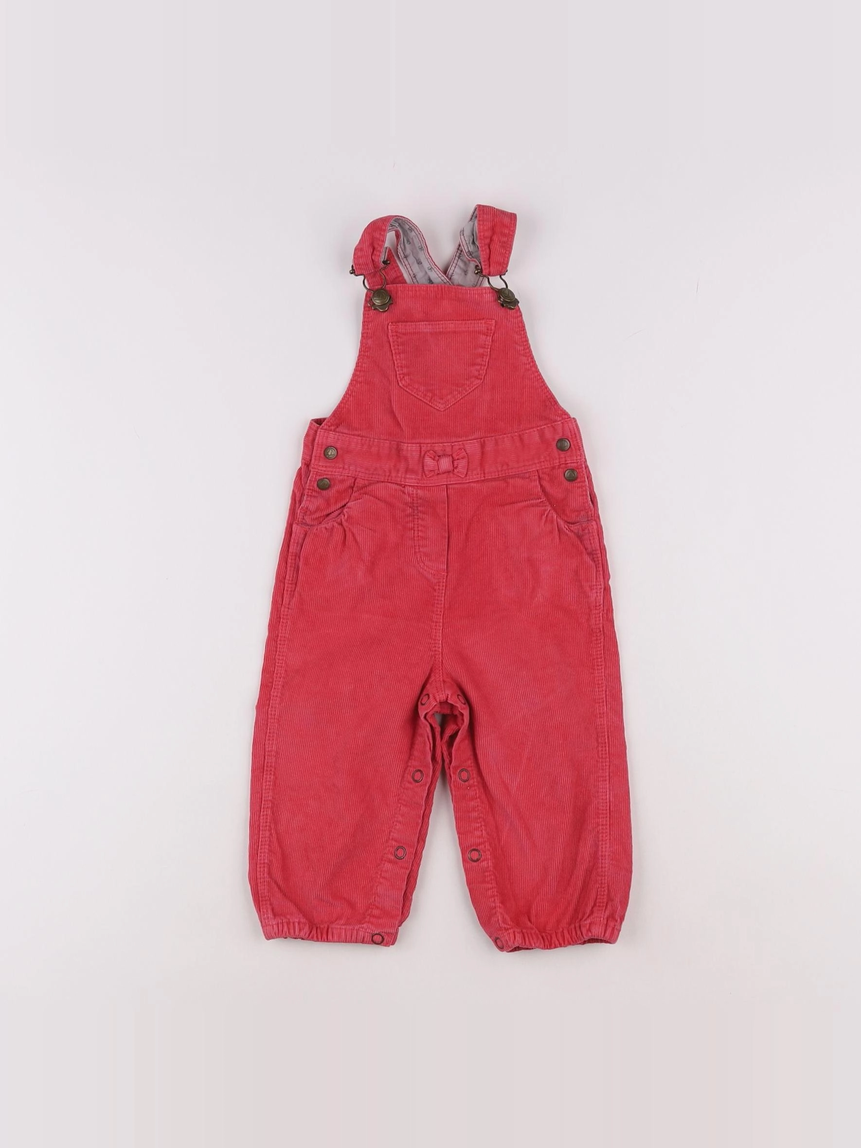 Petit Bateau - salopette rose - 6 mois